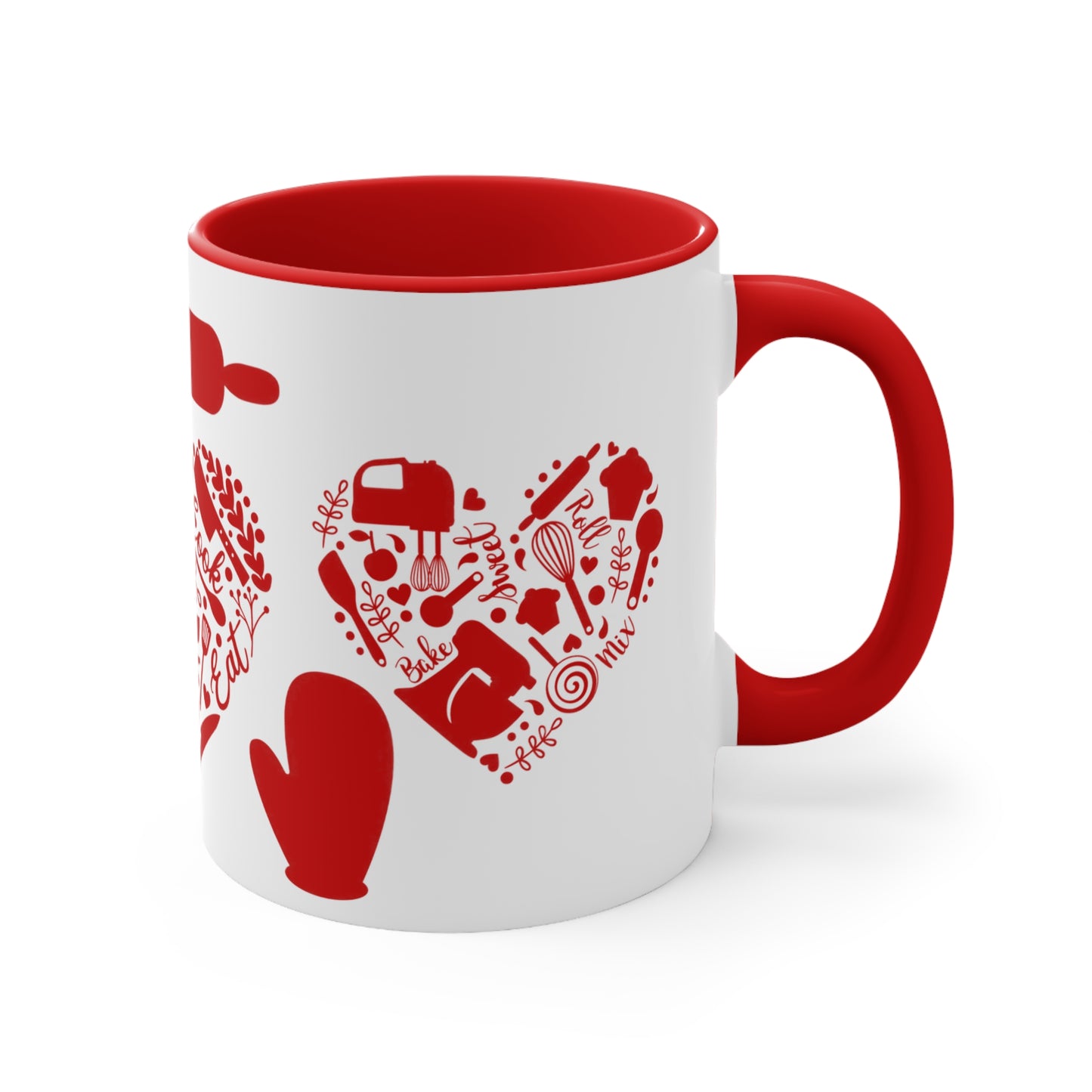 CHEF COOKING BAKING LOVER COFFEE MUG - Red - MUGSCITY - Free Shipping
