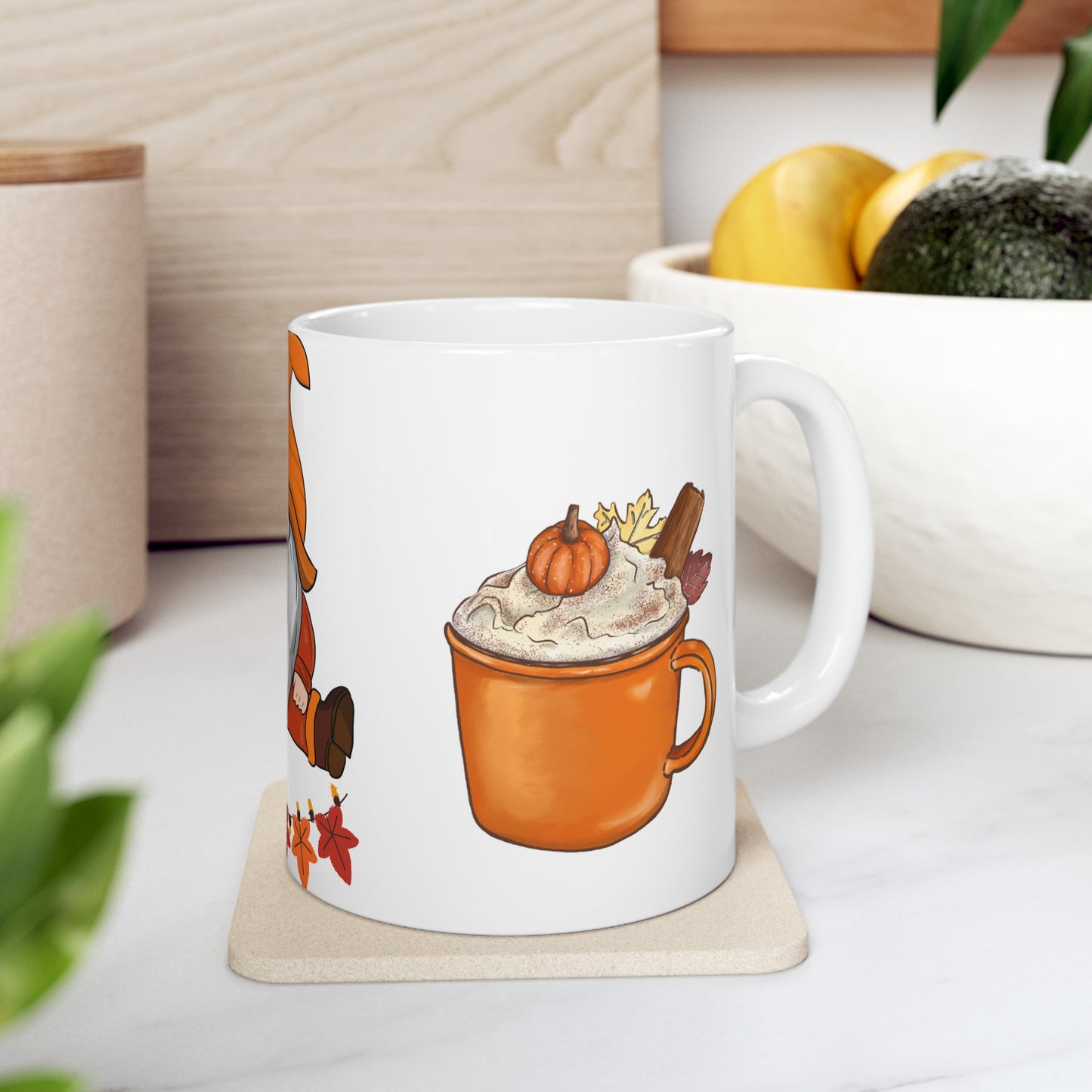 FALL VIBES GNOME MUG - MUGSCITY - Free Shipping