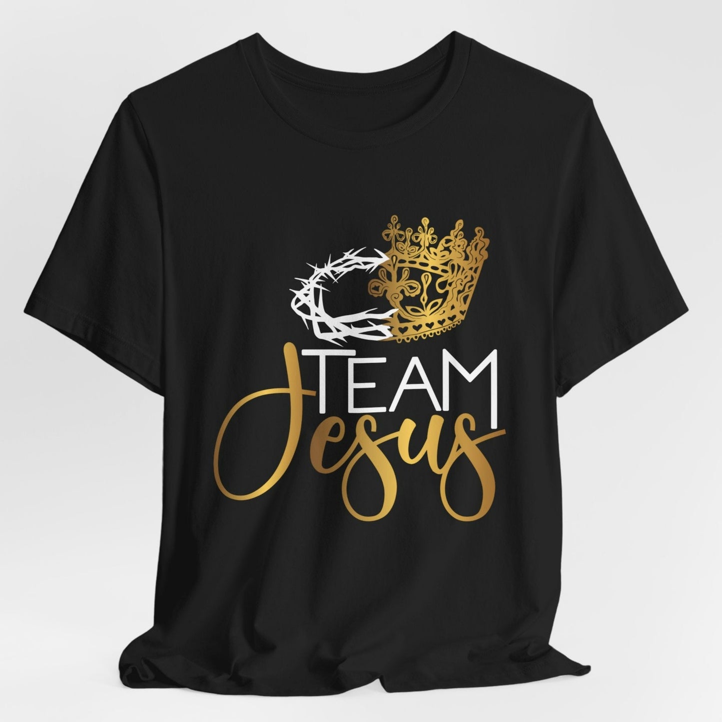TEAM JESUS DOUBLE CROWNS Shirt. Free Shipping!