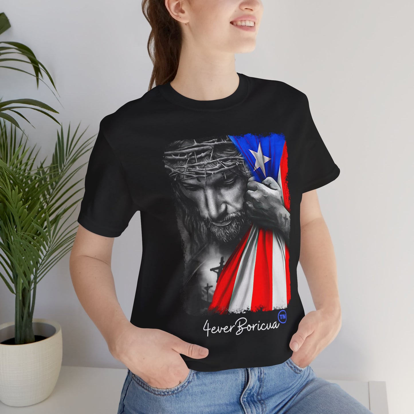 JESUS LOVE PR Unisex Puerto Rico Shirt 4everBoricua™️