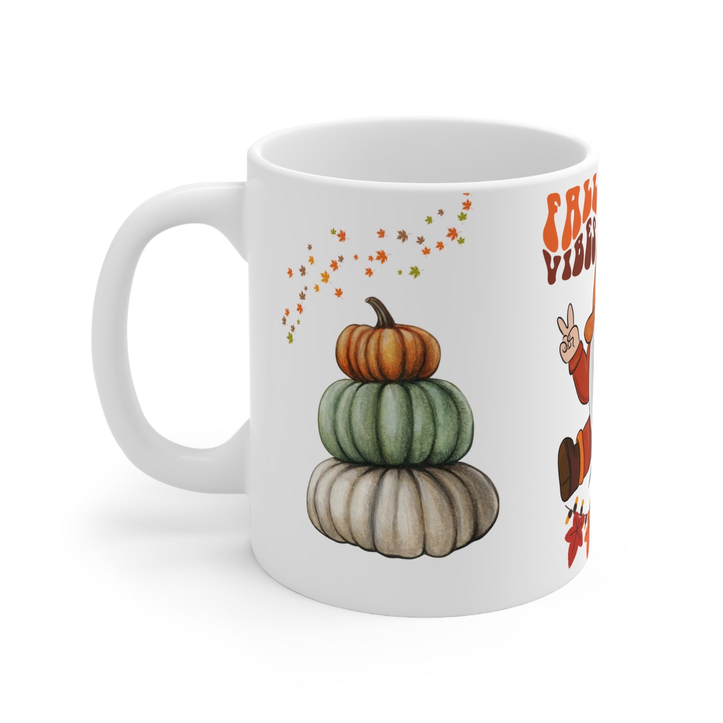 FALL VIBES GNOME MUG - MUGSCITY - Free Shipping