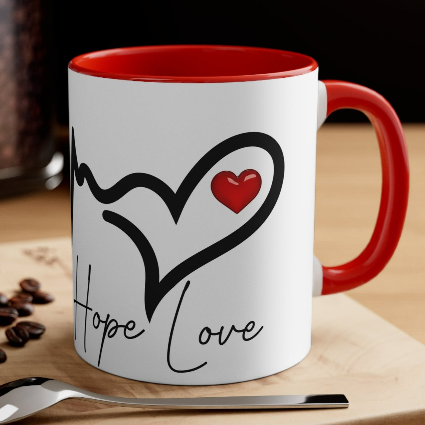 FAITH, HOPE LOVE MUG - MUGSCITY - Free Shipping