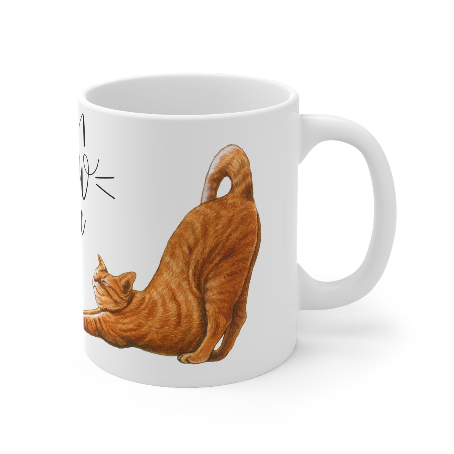 CAT MEOW VIBES MUG - MUGSCITY - Free Shipping