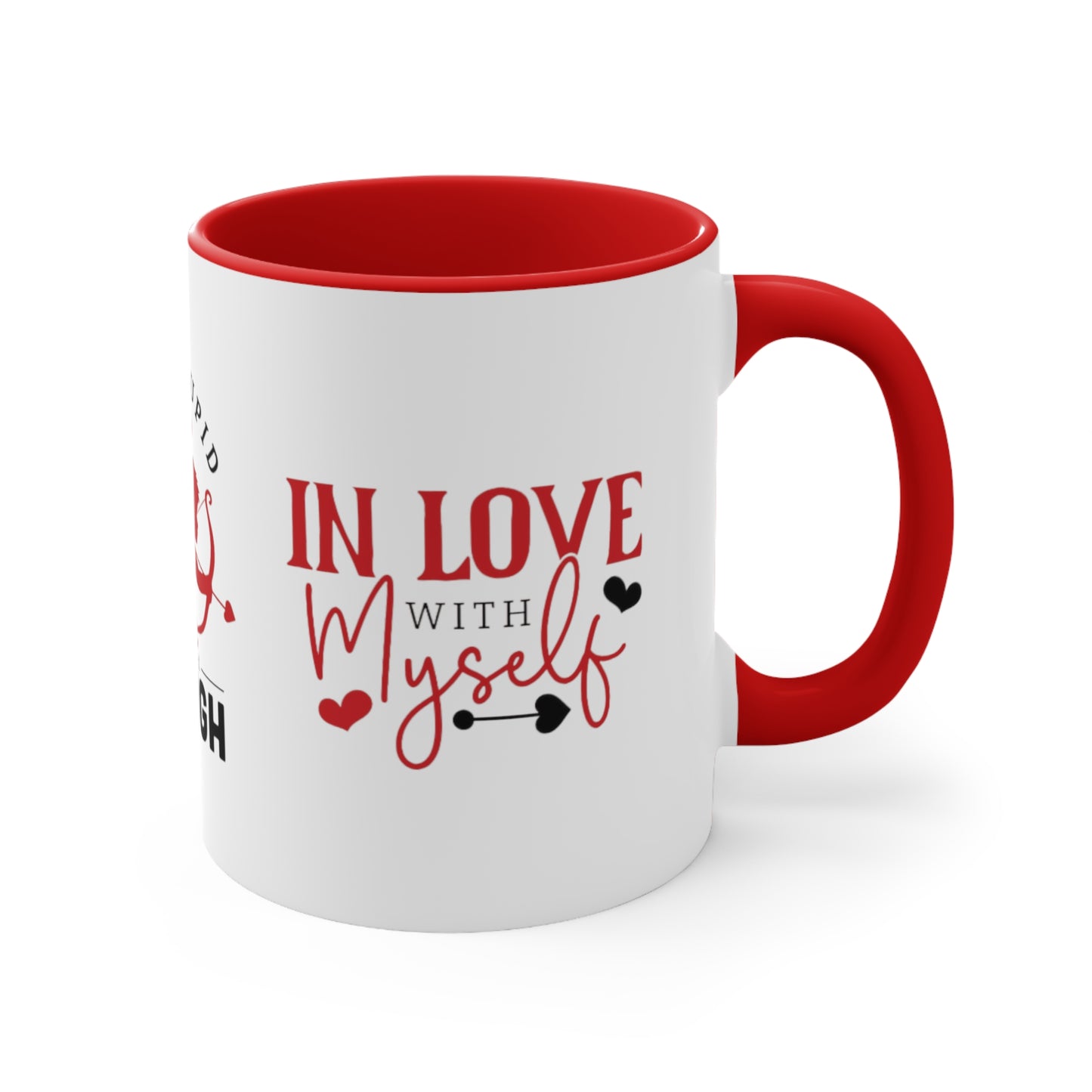 ANTI VALENTINES Funny Cupid Mug - VALENTINE GIFTS - TEAM NO VALENTINE