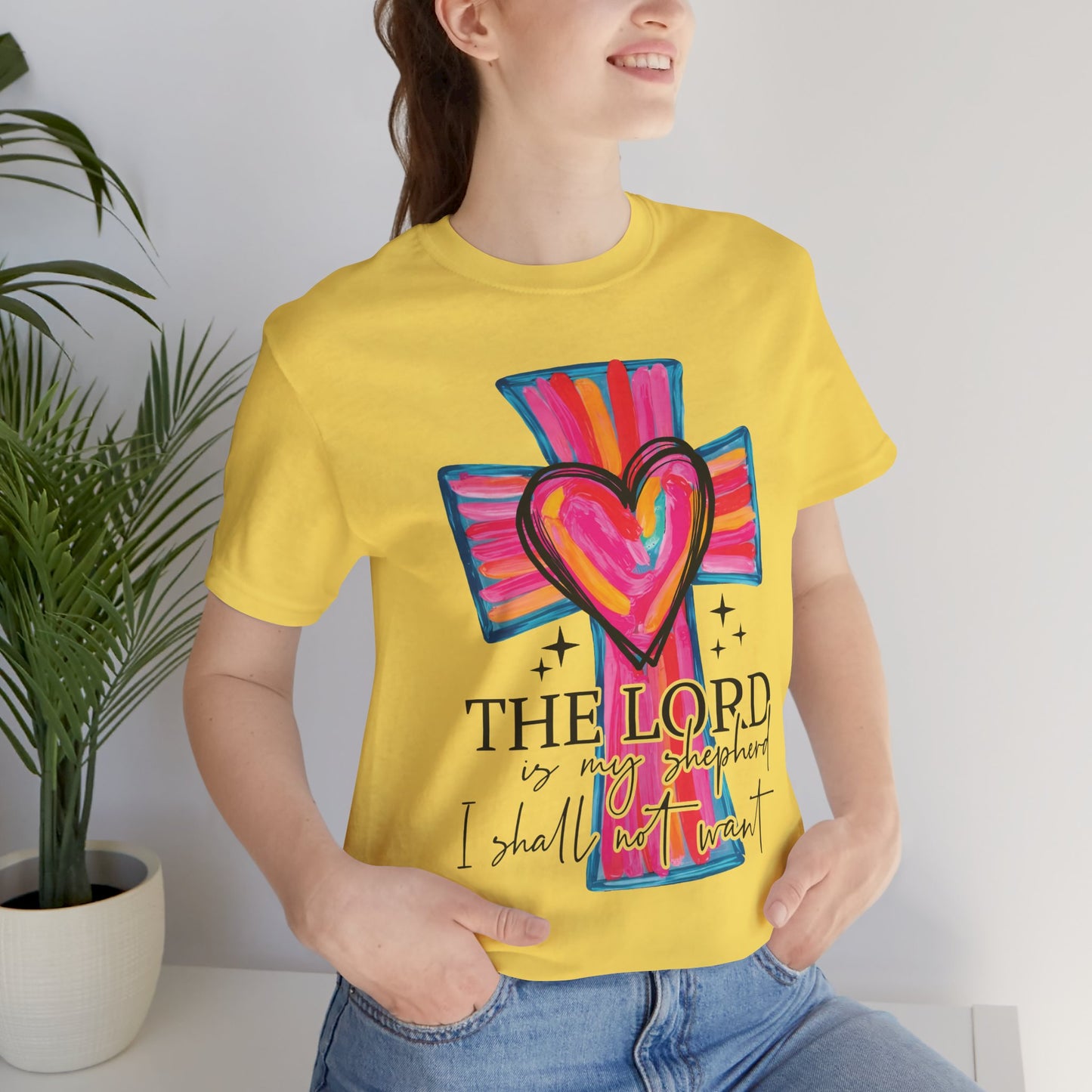 THE LORD IS MY SHEPPERD I SHALL NO WANT UNISEX SHIRT | MUSGCITY 23