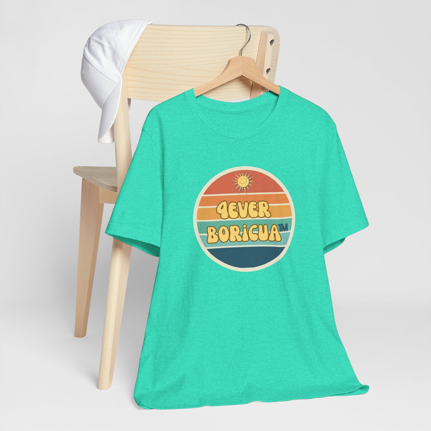 4everBoricua™️ SUN RETRO Unisex Puerto Rico Boricua Shirt