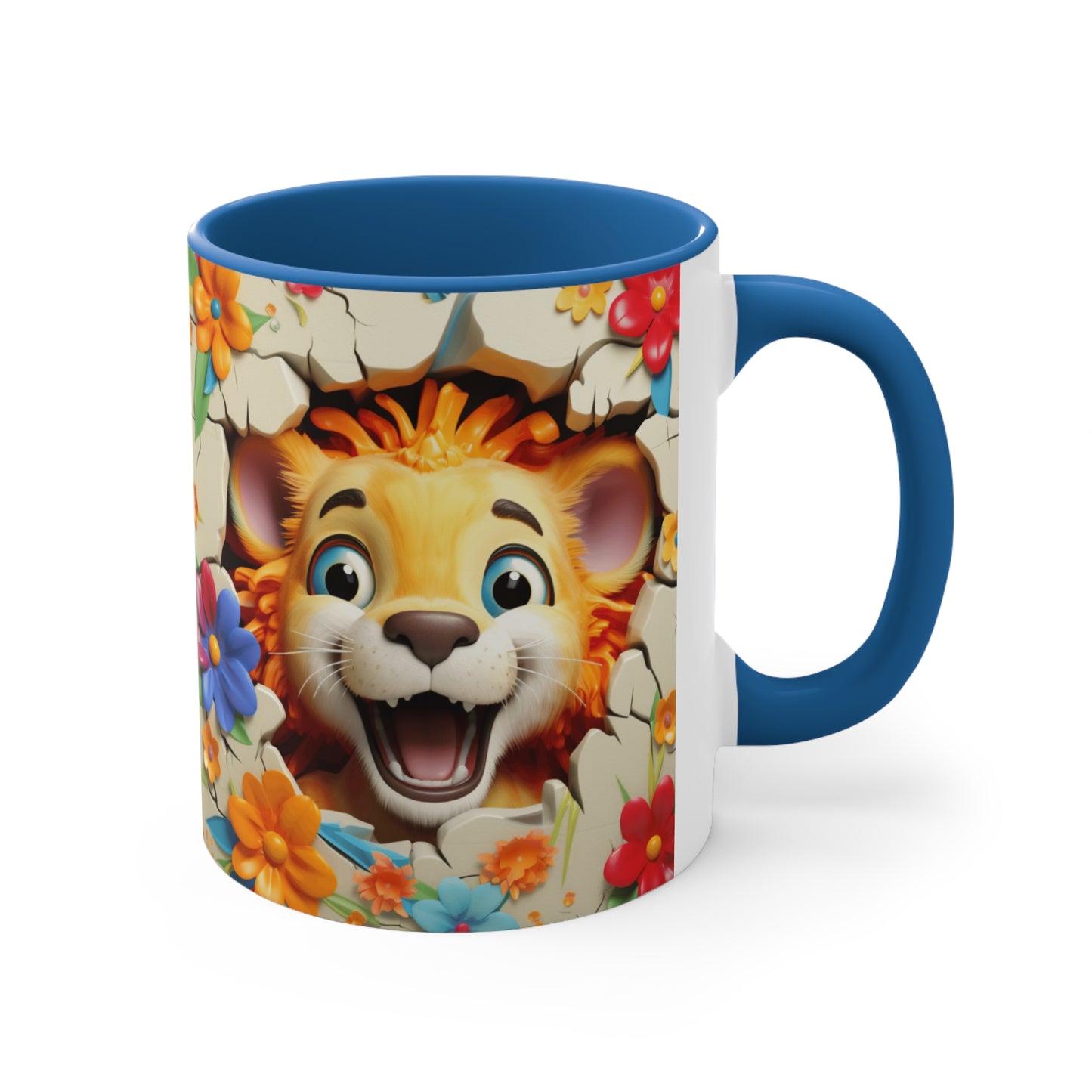 LION MUG - CHILDREN COLLECTION - MUGSCITY - Free Shipping