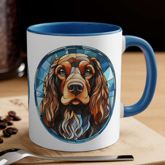 ENGLISH COCKER SPANIEL MUG - Dog Breeds Mugs - Black, Red, Navy, Blue - MUGSCITY - Free Shipping