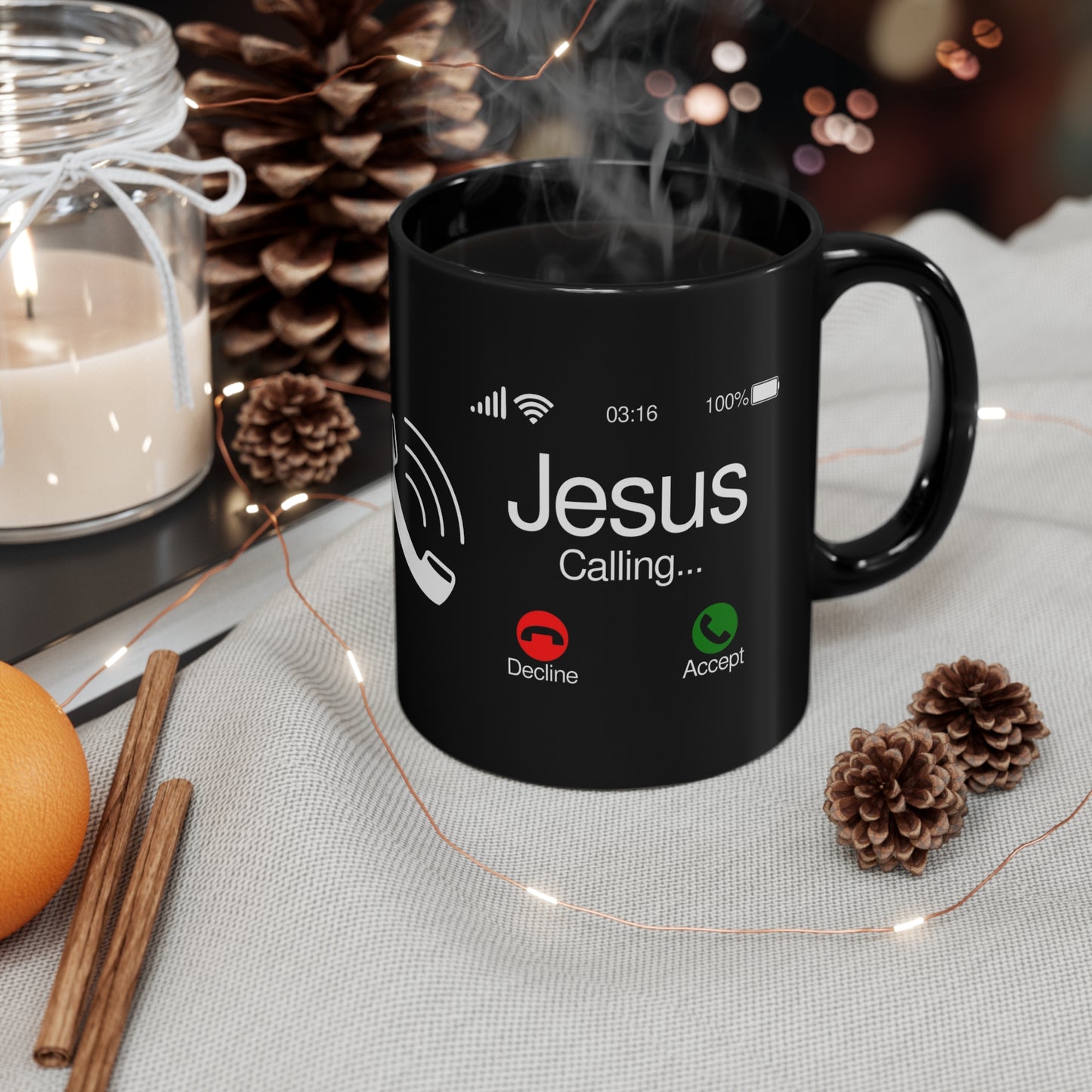 JESUS CALLING Mug - MUGSCITY - Free Shipping