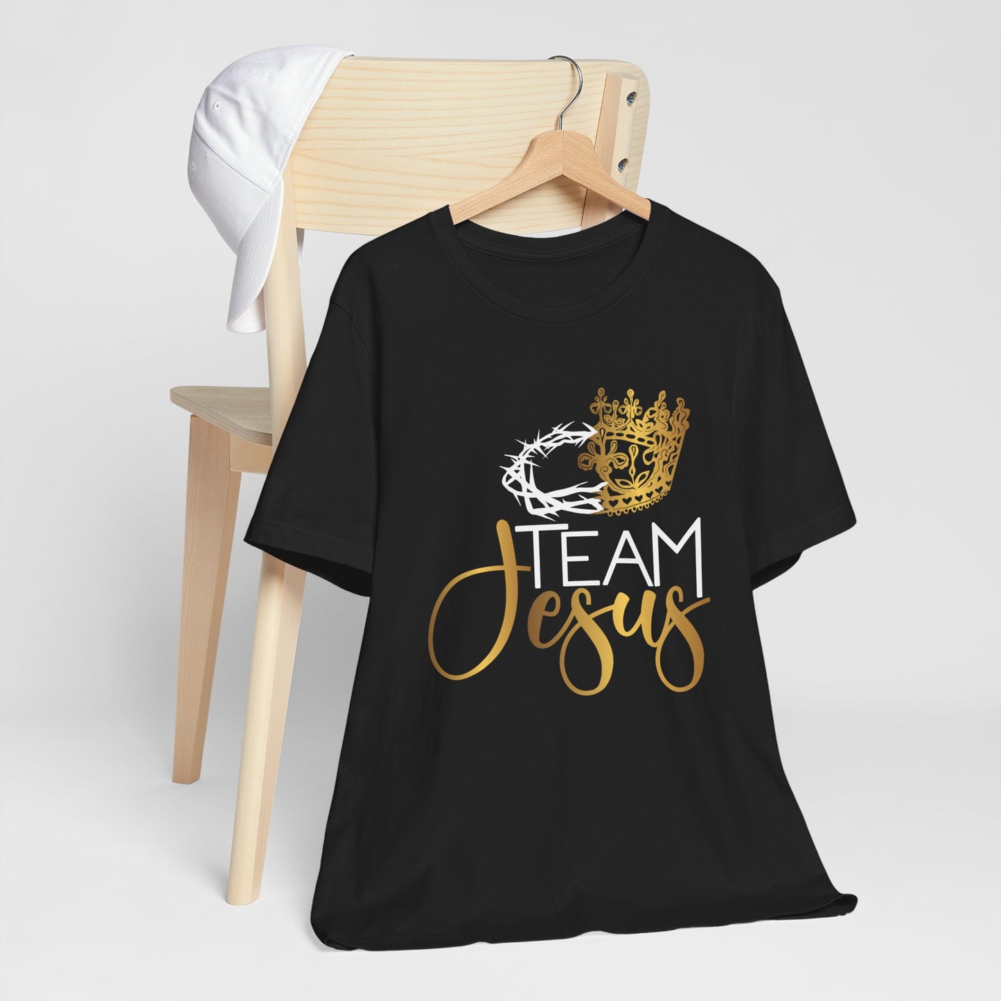TEAM JESUS DOUBLE CROWNS Shirt. Free Shipping!
