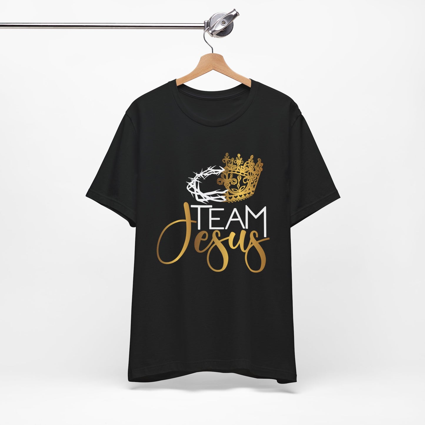 TEAM JESUS DOUBLE CROWNS Shirt. Free Shipping!