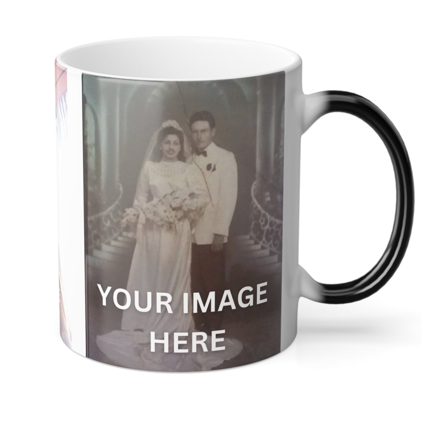 Personalized MAGIC MUG Color Morphing heat activated Cup Coffee Mug