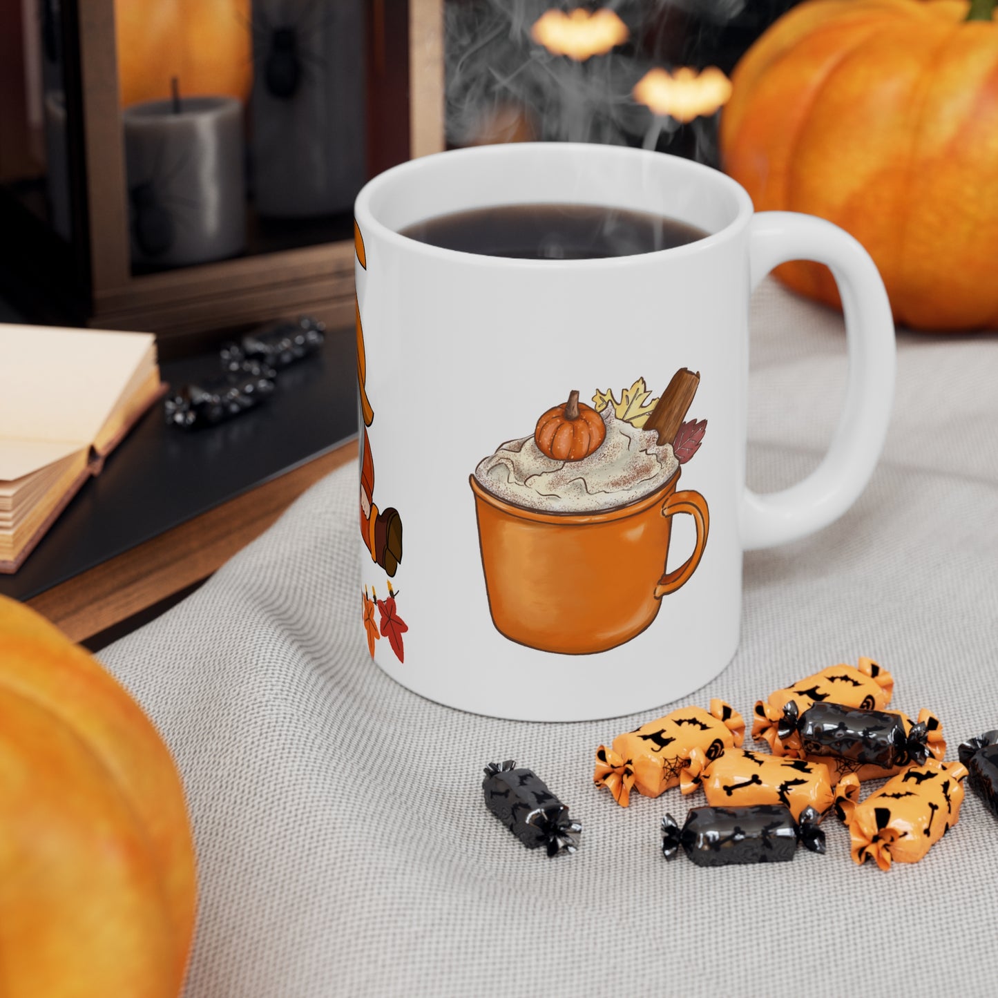 FALL VIBES GNOME MUG - MUGSCITY - Free Shipping