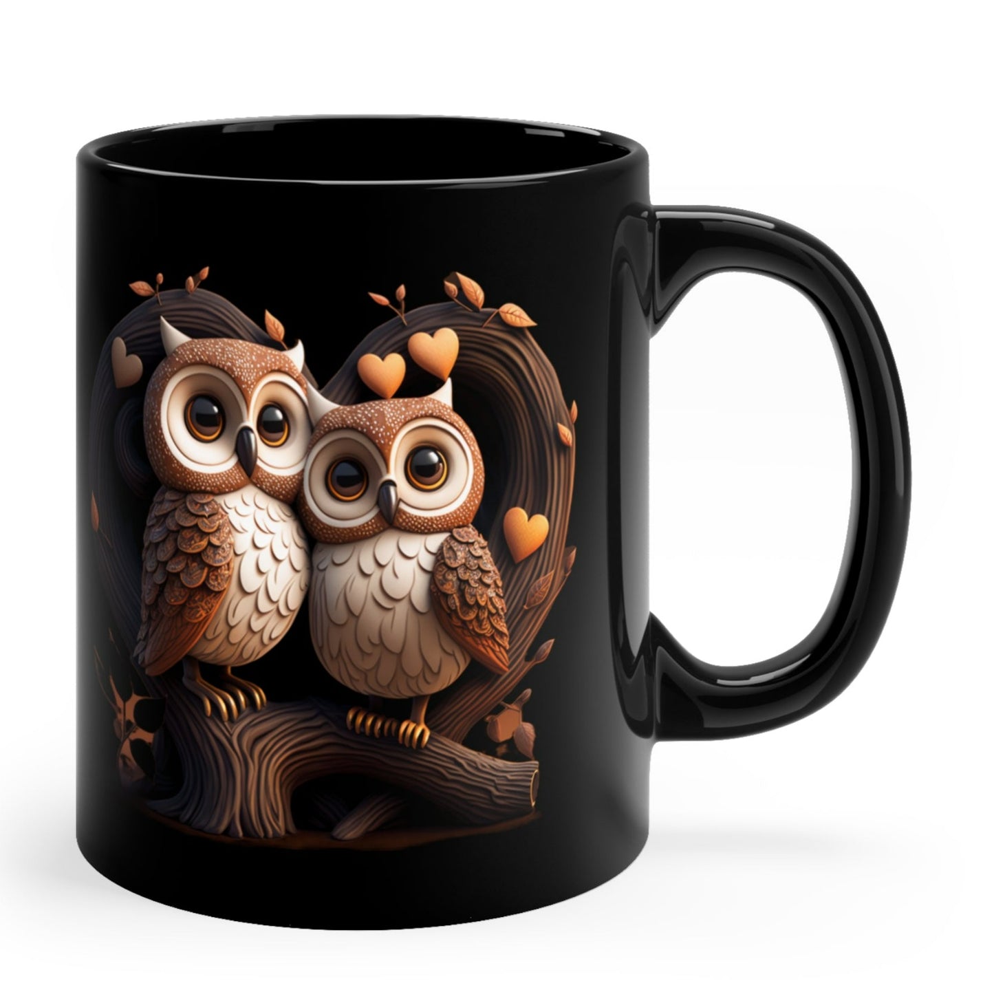 OWLS IN LOVE Mug - Mugscity - Free Shipping