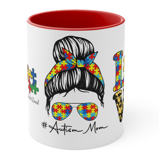 AUTISM MOM MOTHER CUP COFFEE MUG APPRECIATION GIFT | MUGSCITY23