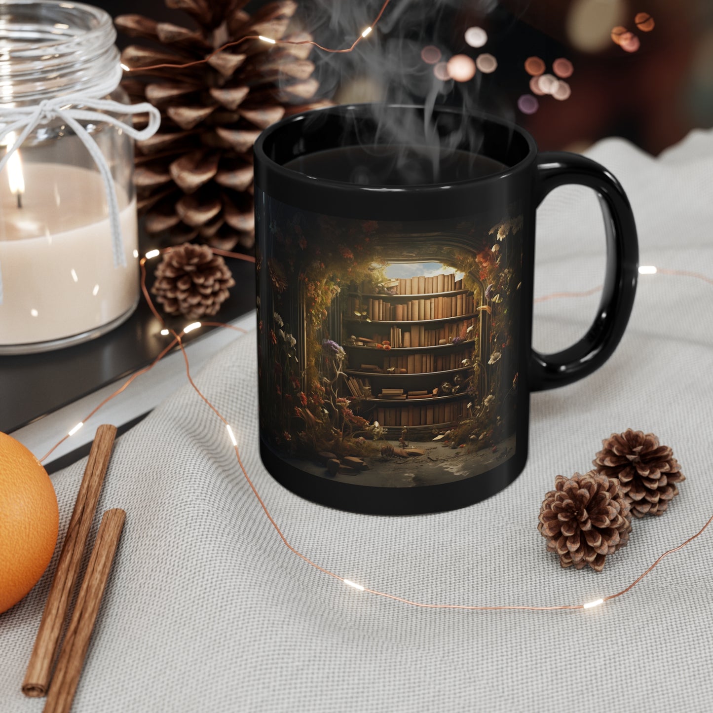 MUGS HIDDEN ENCHANTED BOOK LOVERS NOOK FANTASY LIBRARY | MUGSCITY 23