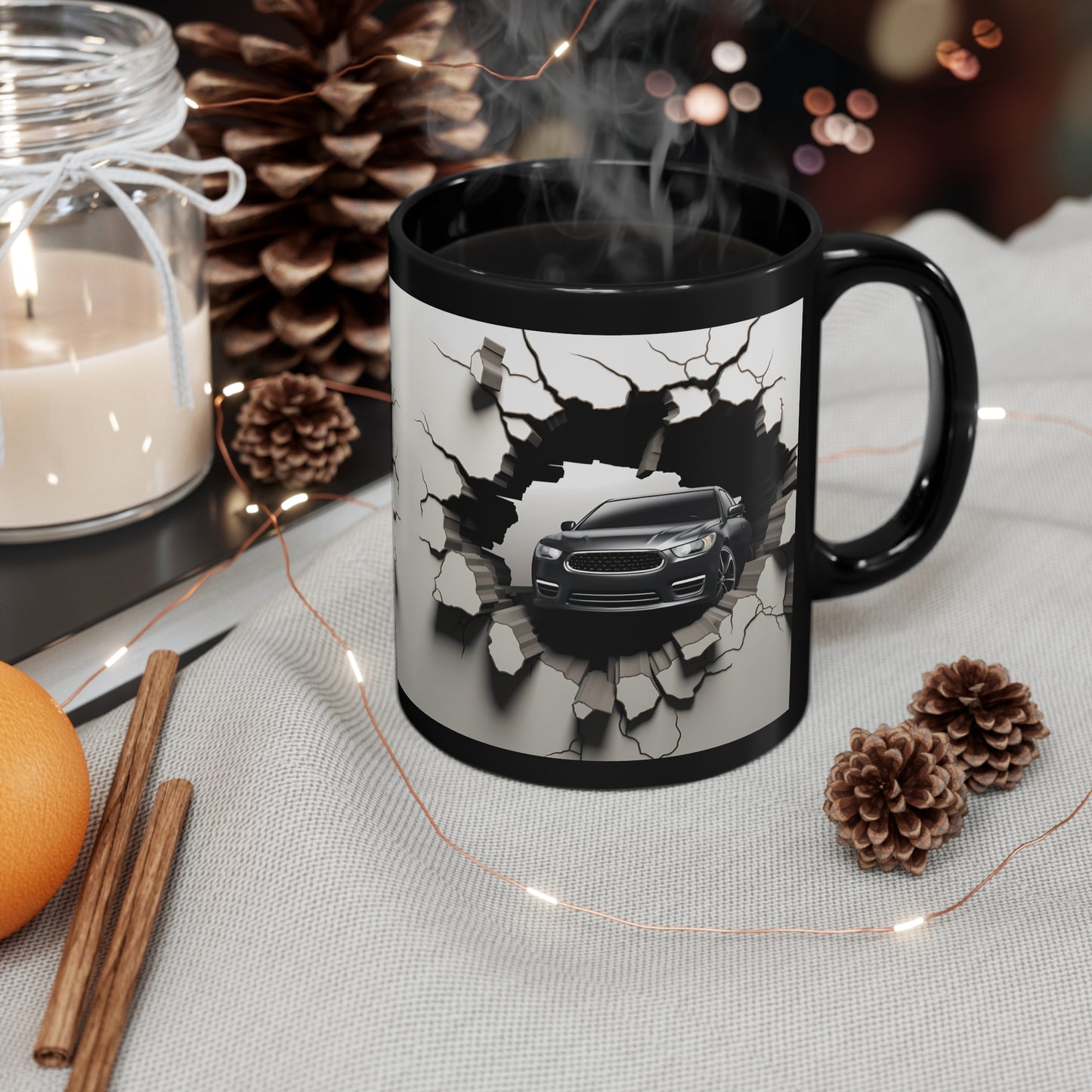 CAR CRASH MUG 3D EFFECT GIFT FOR CAR LOVERS AND DRIVERS | MUGSCITY 23