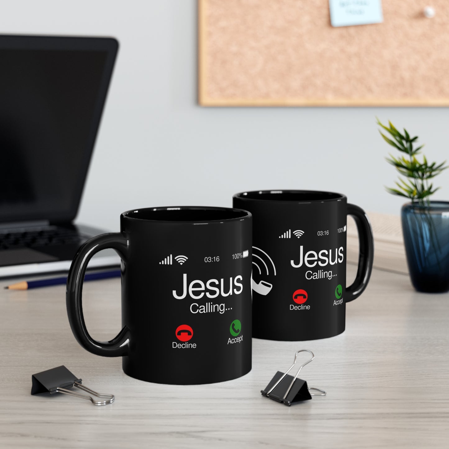 JESUS CALLING Mug - MUGSCITY - Free Shipping
