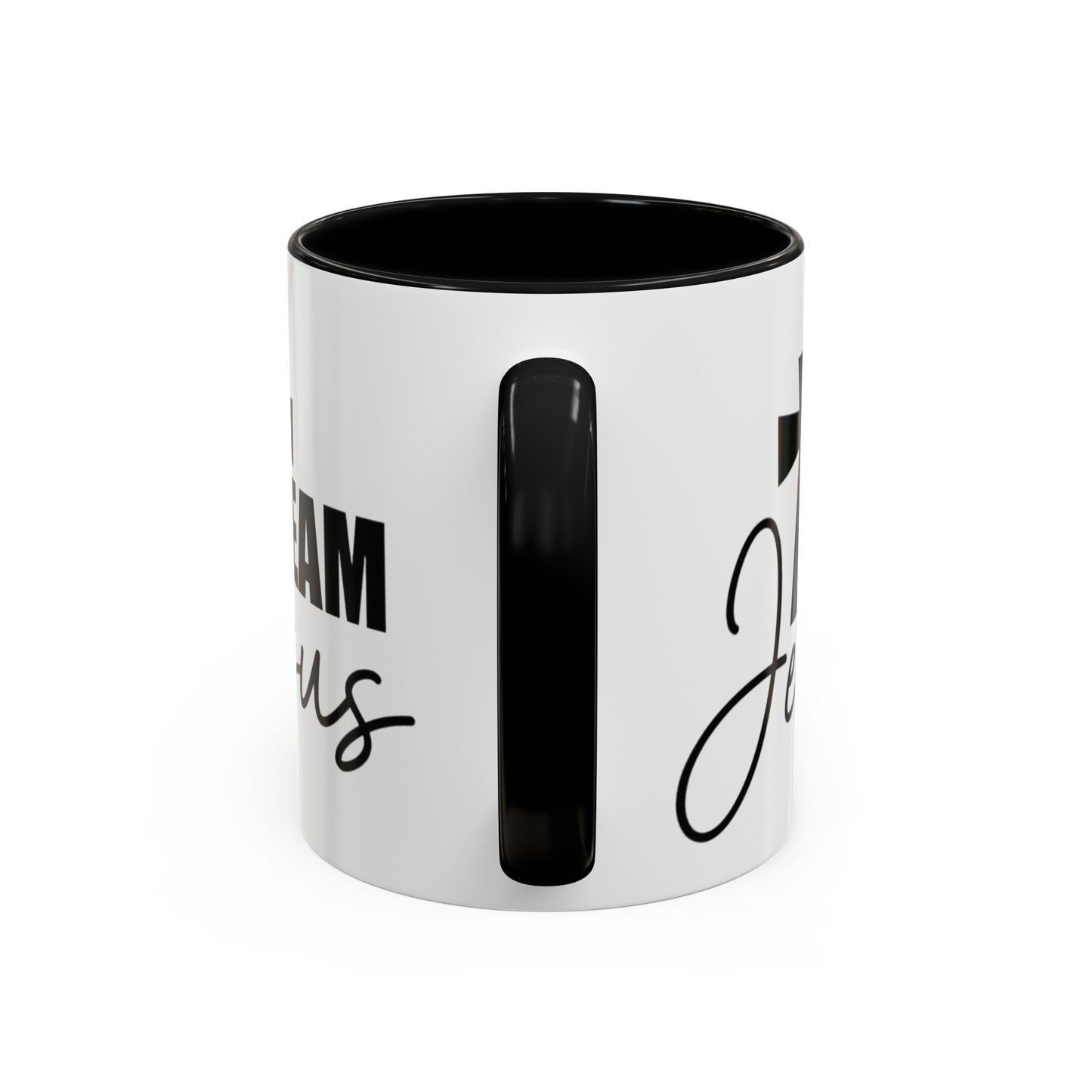 TEAM JESUS Mug 11oz. Coffee Cup - Black, Red, Pink, Light Blue and Navy