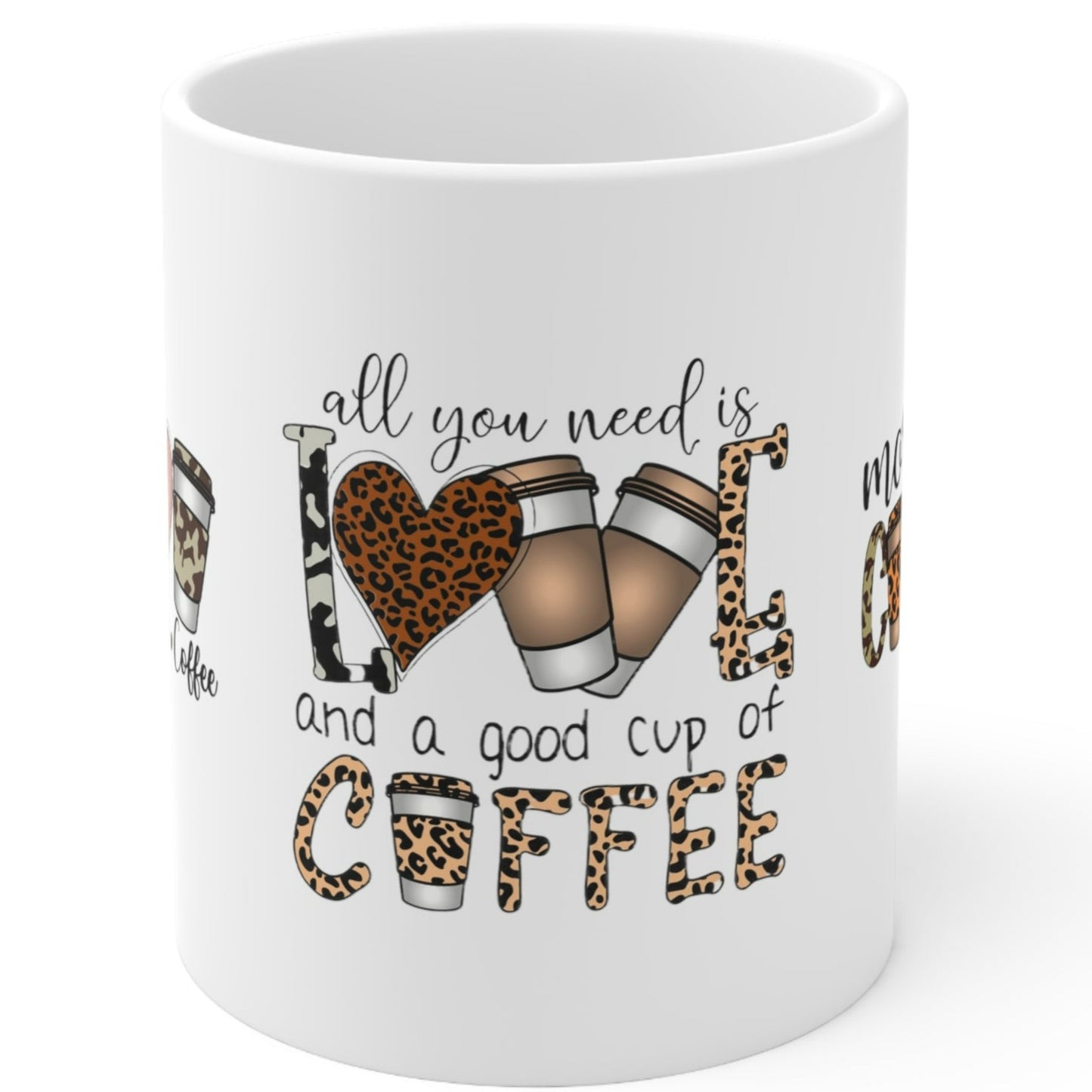 COFFEE LOVERS OFFICIAL MUG - Special Edition Three Messages in One Mug - MUGSCITY 23 - Free Shipping