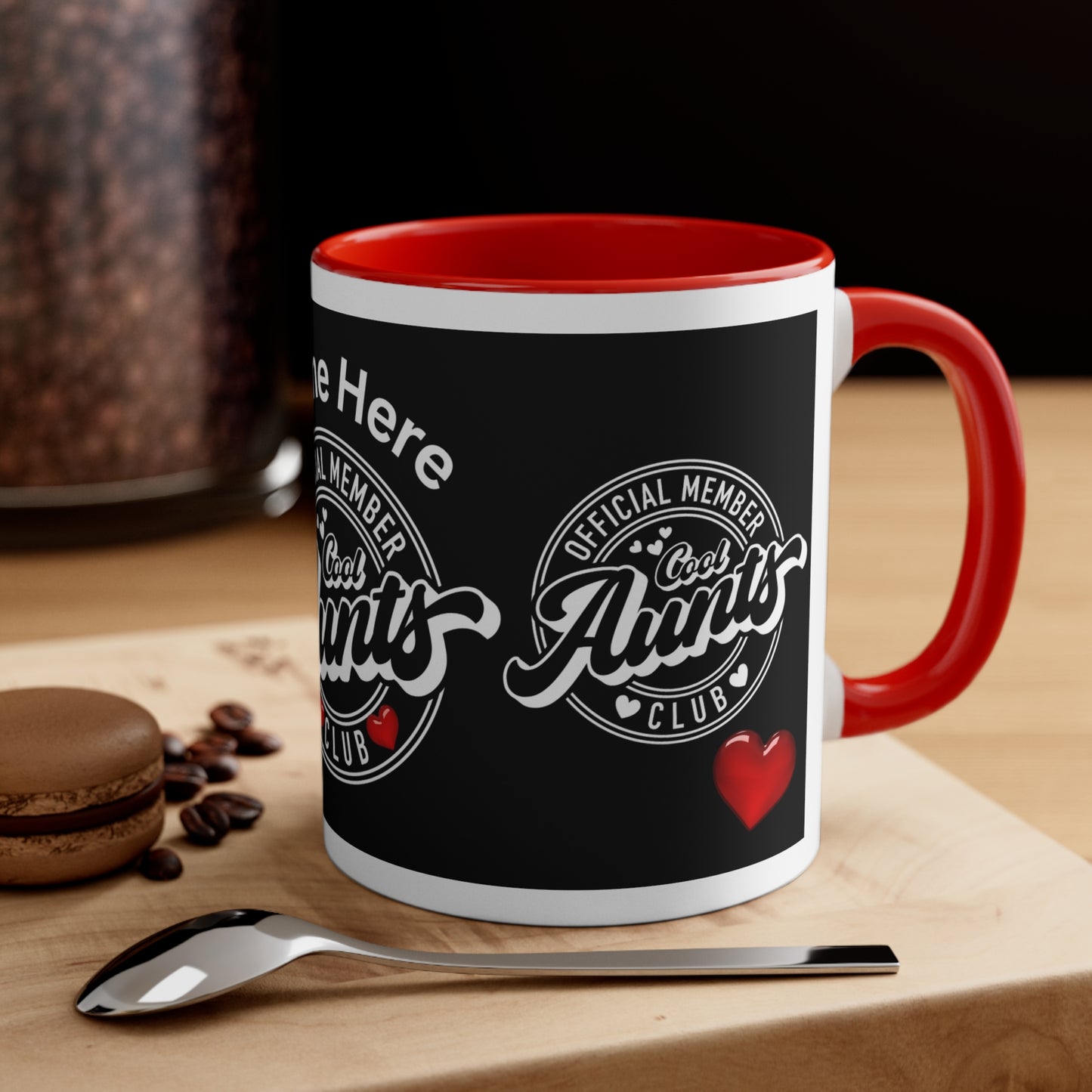 COOL AUNTS CLUB MUG - PERSONALIZED - Mugscity - Free Shipping