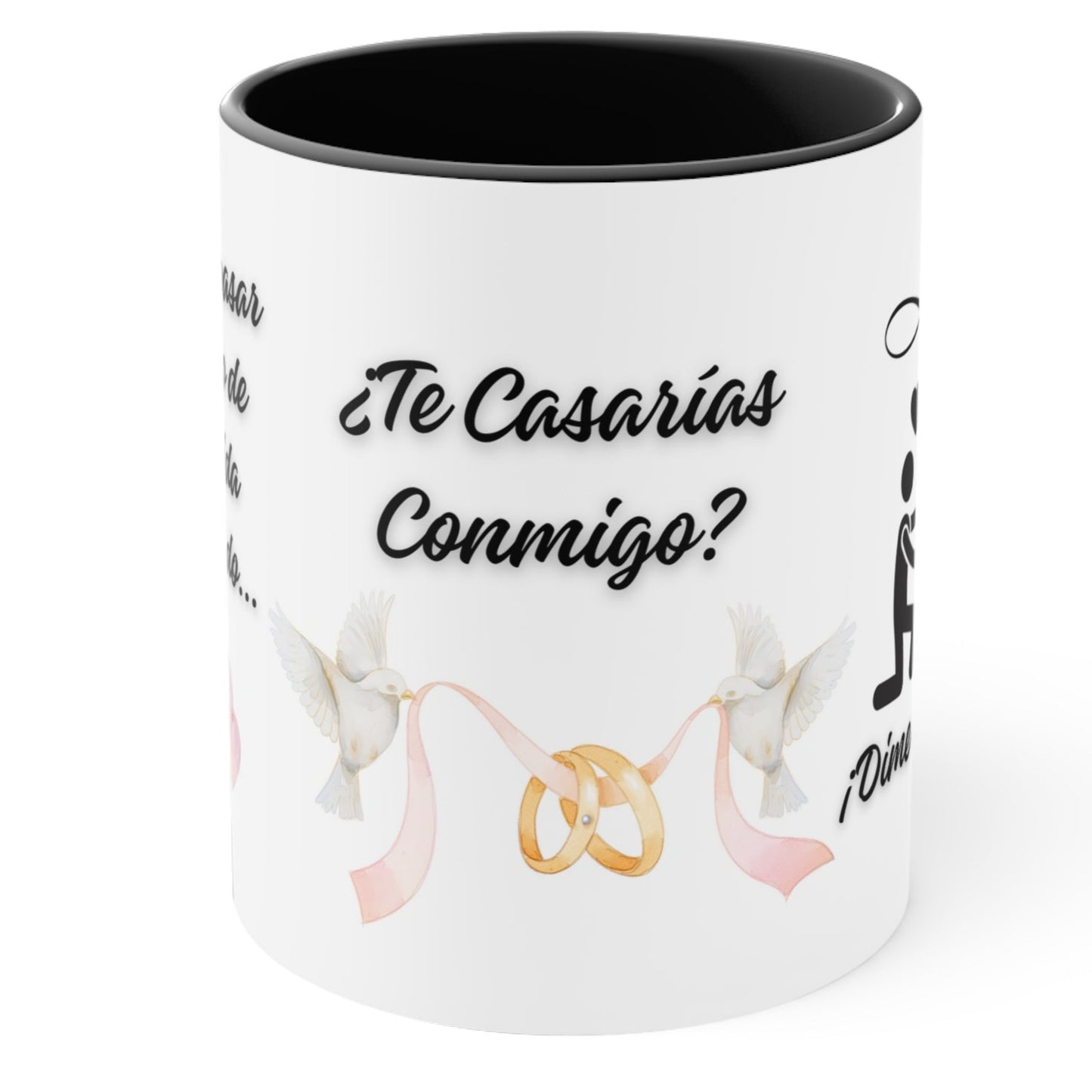 ¿TE CASARÍAS CONMIGO? Taza -  Propuesta de Matrimonio - Español - Mugscity - Free Shipping