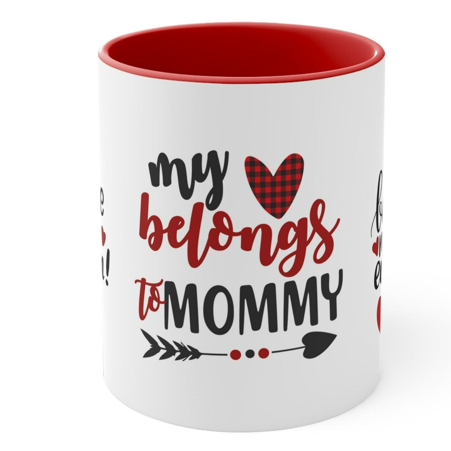 MY HEART BELONGS TO MOMMY CUP COFFEE MUG - MOTHERS GIFTS| MUSGCITY23