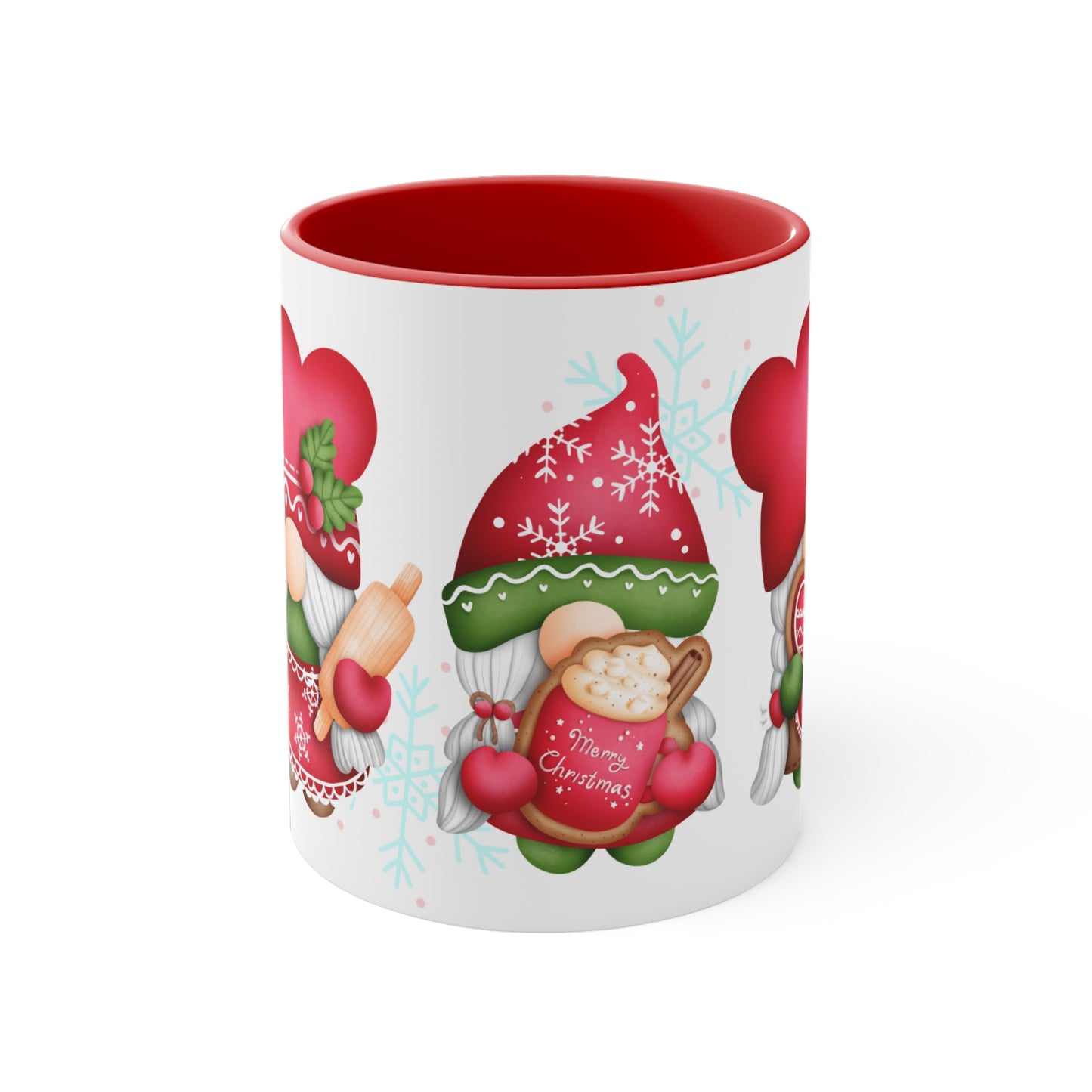 THREE CHRISTMAS GNOMES MUG - MUGSCITY - Free Shipping