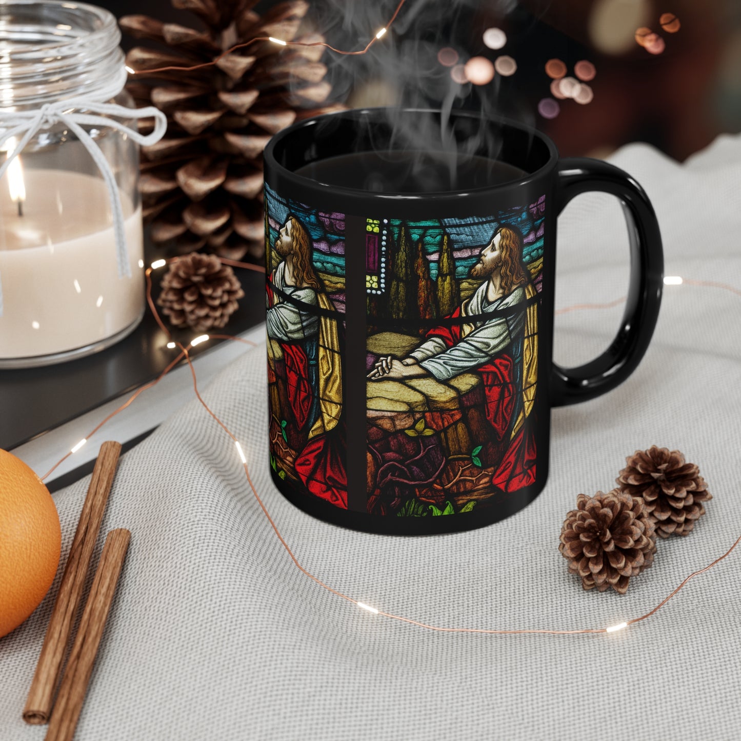 JESUS PRAY in the GARDEN of GETHSEMANE Mug - MUGSCITY SPECIAL EDITION - Free Shipping