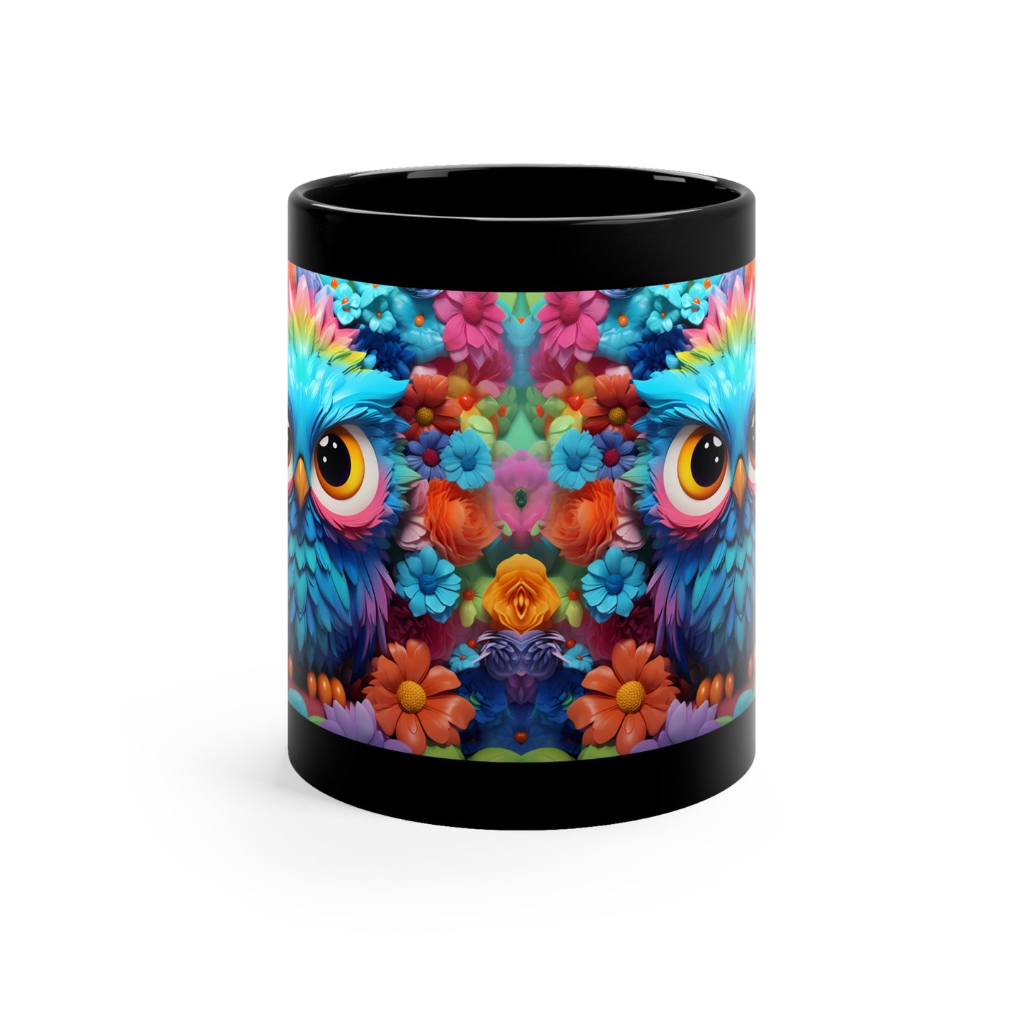 COLORFUL OWL 3D MUG - MUGSCITY - Free Shipping