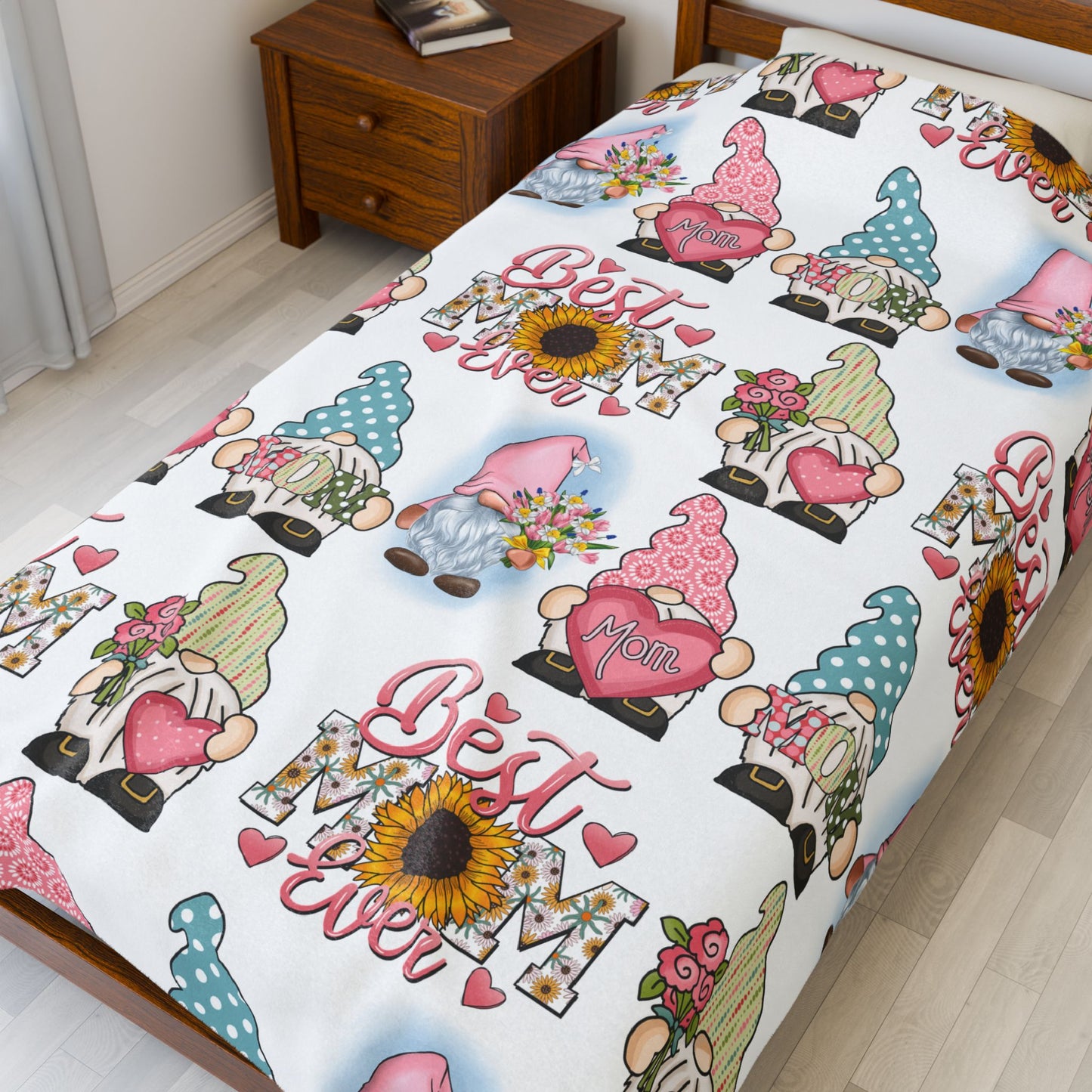 BEST MOM EVER THROW COZY BLANKET FOR MOMS | MUSGCITY 23