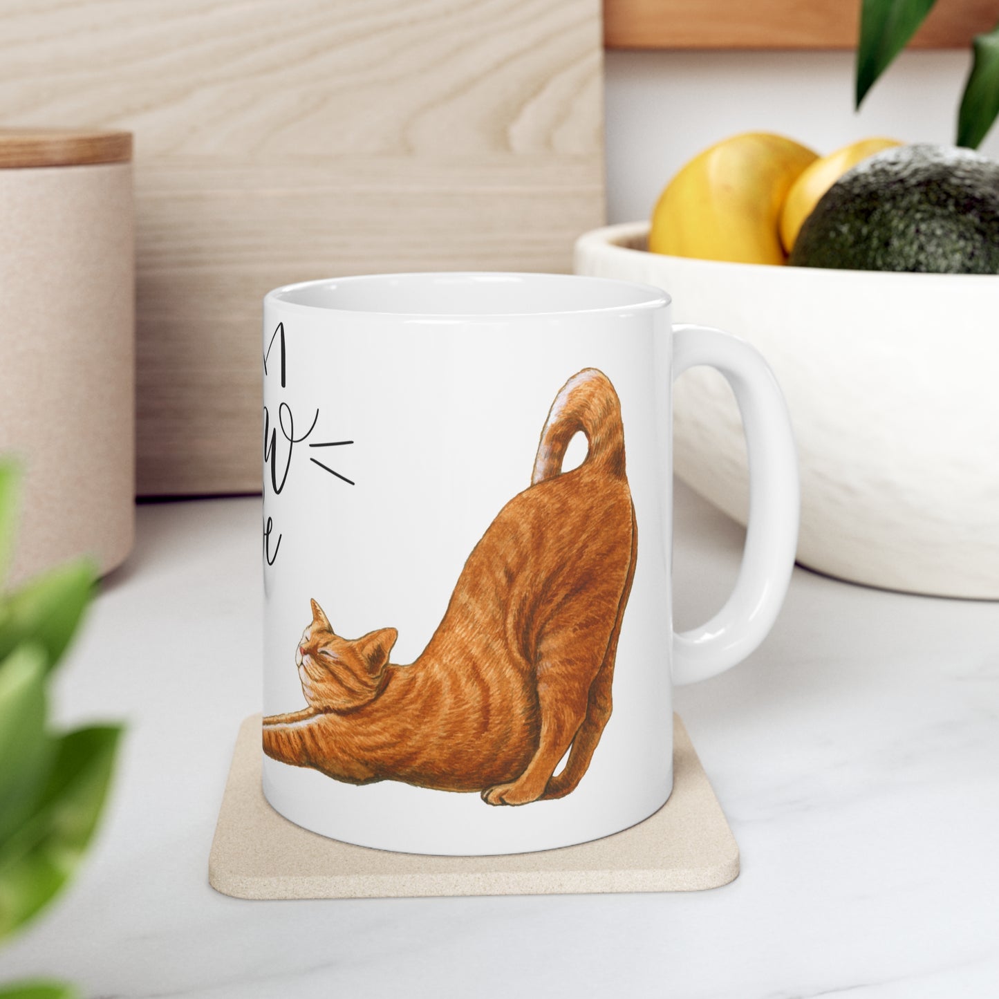 CAT MEOW VIBES MUG - MUGSCITY - Free Shipping