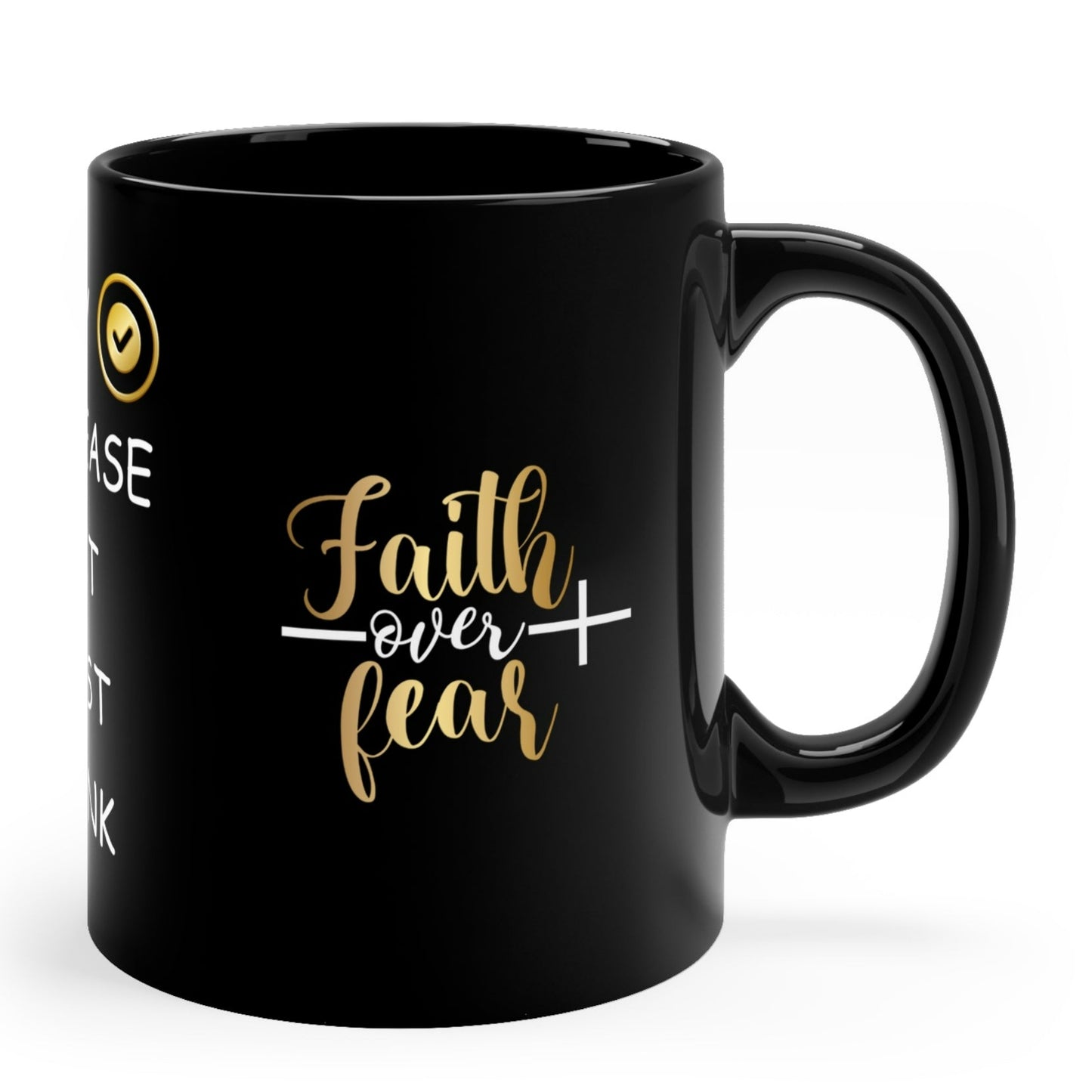 FIVE STEPS OF FAITH MUG - MUGSCITY 23 - FAITH COFFEE MUGS