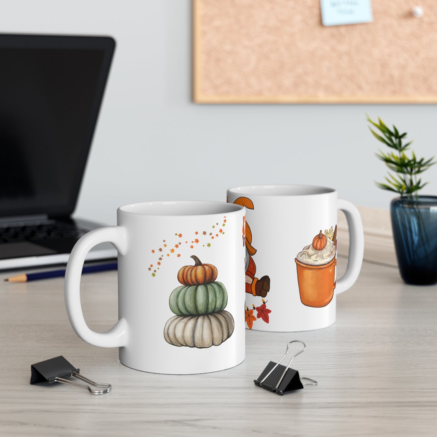 FALL VIBES GNOME MUG - MUGSCITY - Free Shipping