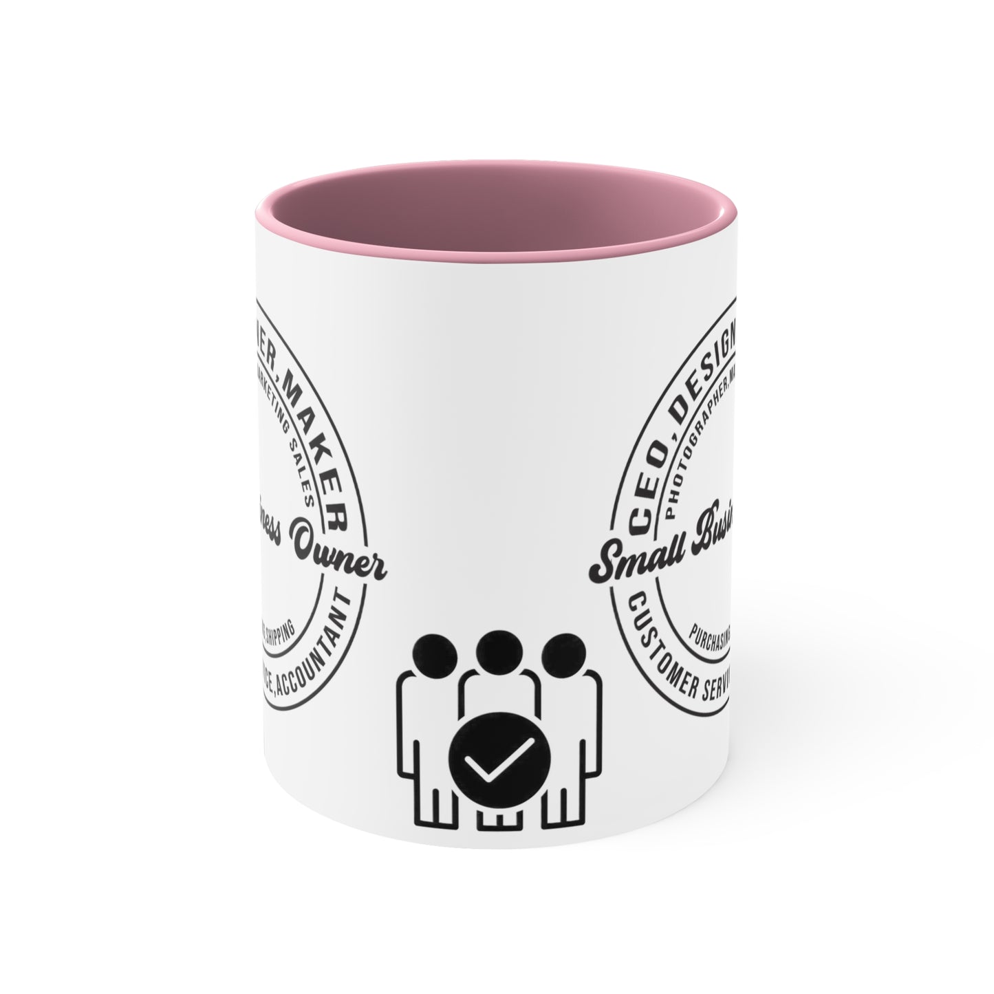 SMALL BUSINESS OWNER MUG - MUGSCITY - Available in Red, Black, Blue, Navy and Pink - Free Shipping