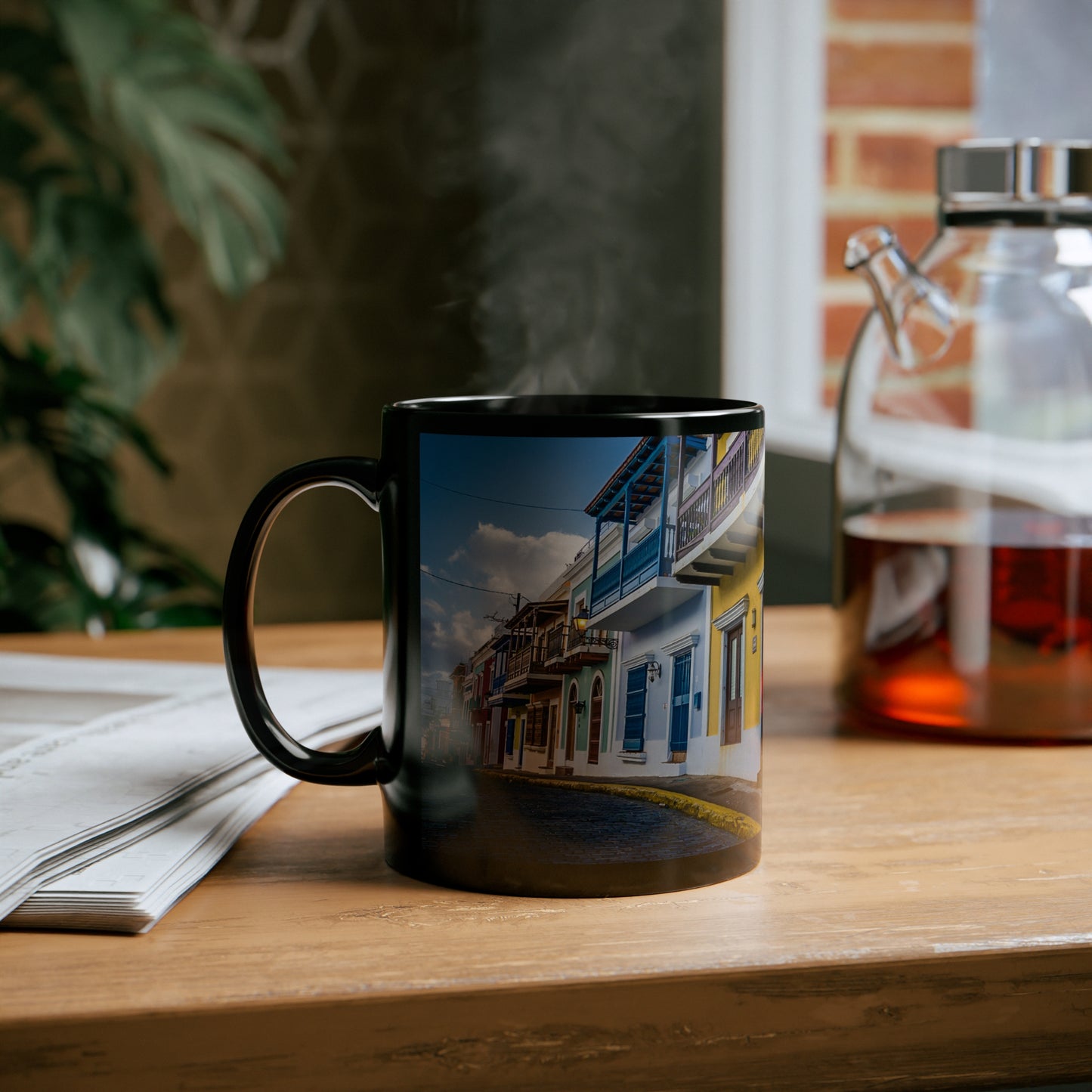 OLD SAN JUAN STREETS Mug Viejo San Juan Puerto Rico - MUGSCITY - Free Shipping