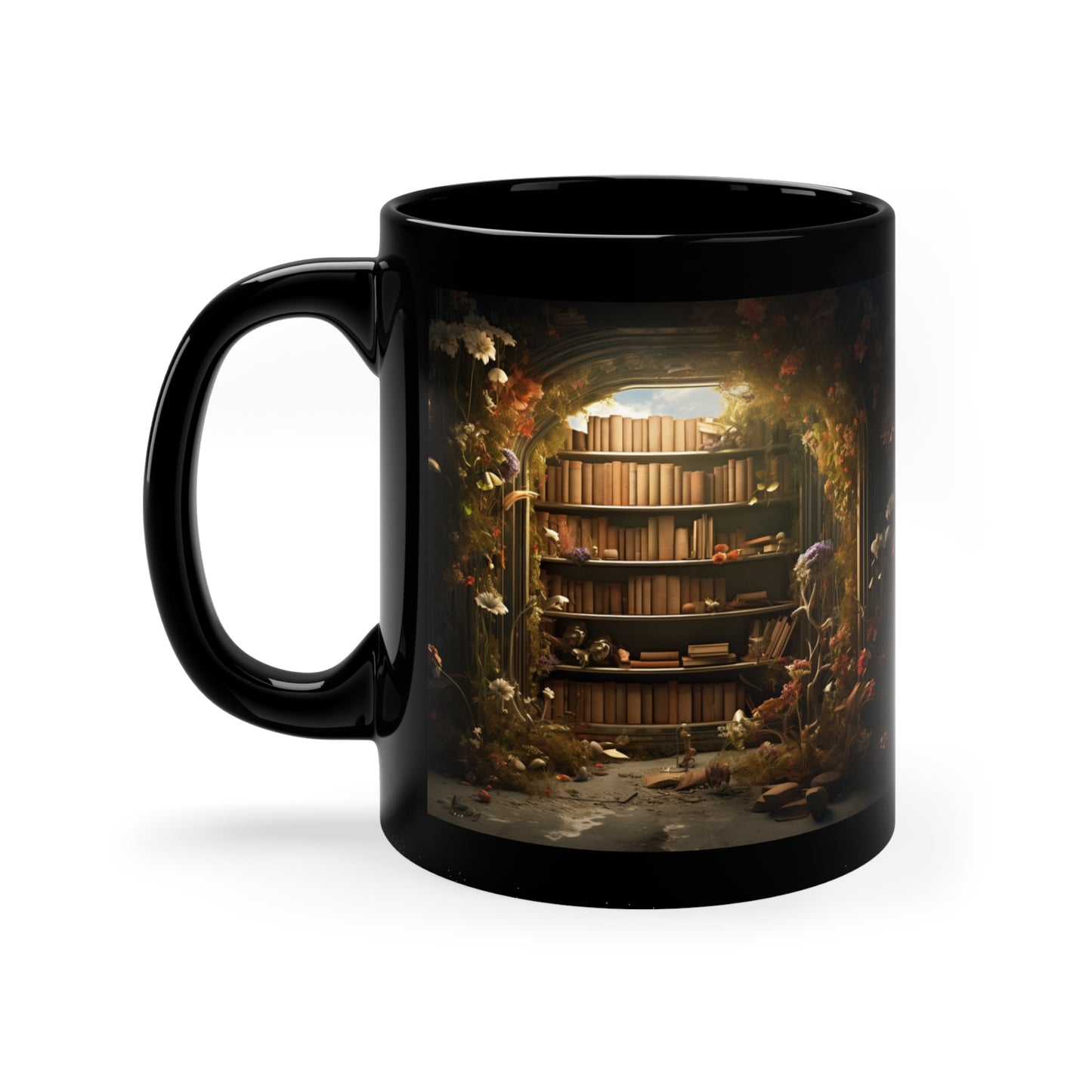 MUGS HIDDEN ENCHANTED BOOK LOVERS NOOK FANTASY LIBRARY | MUGSCITY 23