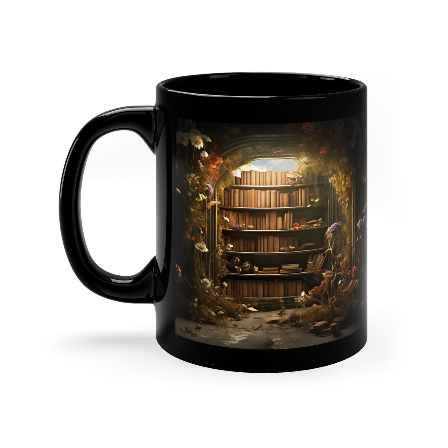 AMAZING LIBRARIES 3D MUGS #6 - MUGSCITY - Free Shipping