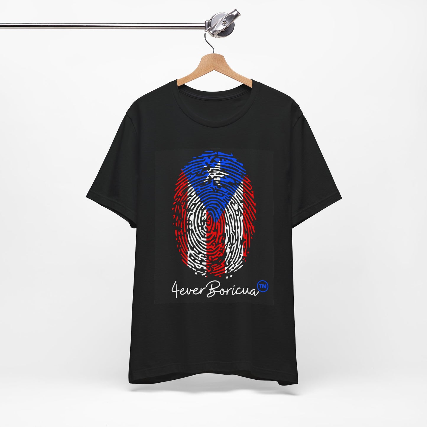 PUERTO RICAN FLAG FINGERPRINT Unisex Boricua Shirt 4everBoricua™️