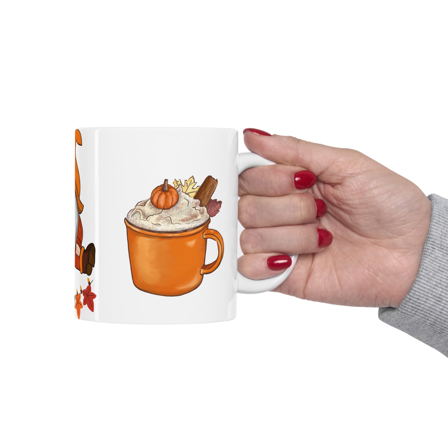 FALL VIBES GNOME MUG - MUGSCITY - Free Shipping