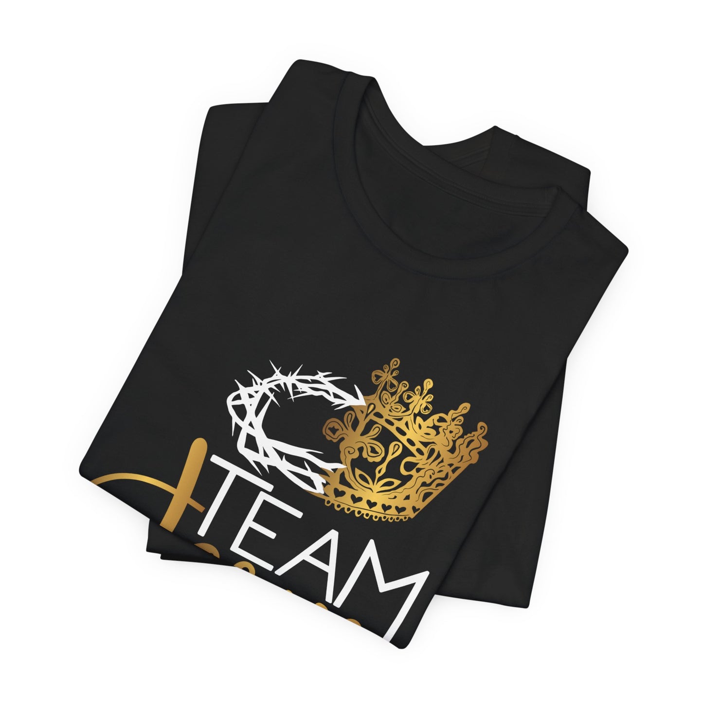 TEAM JESUS DOUBLE CROWNS Shirt. Free Shipping!