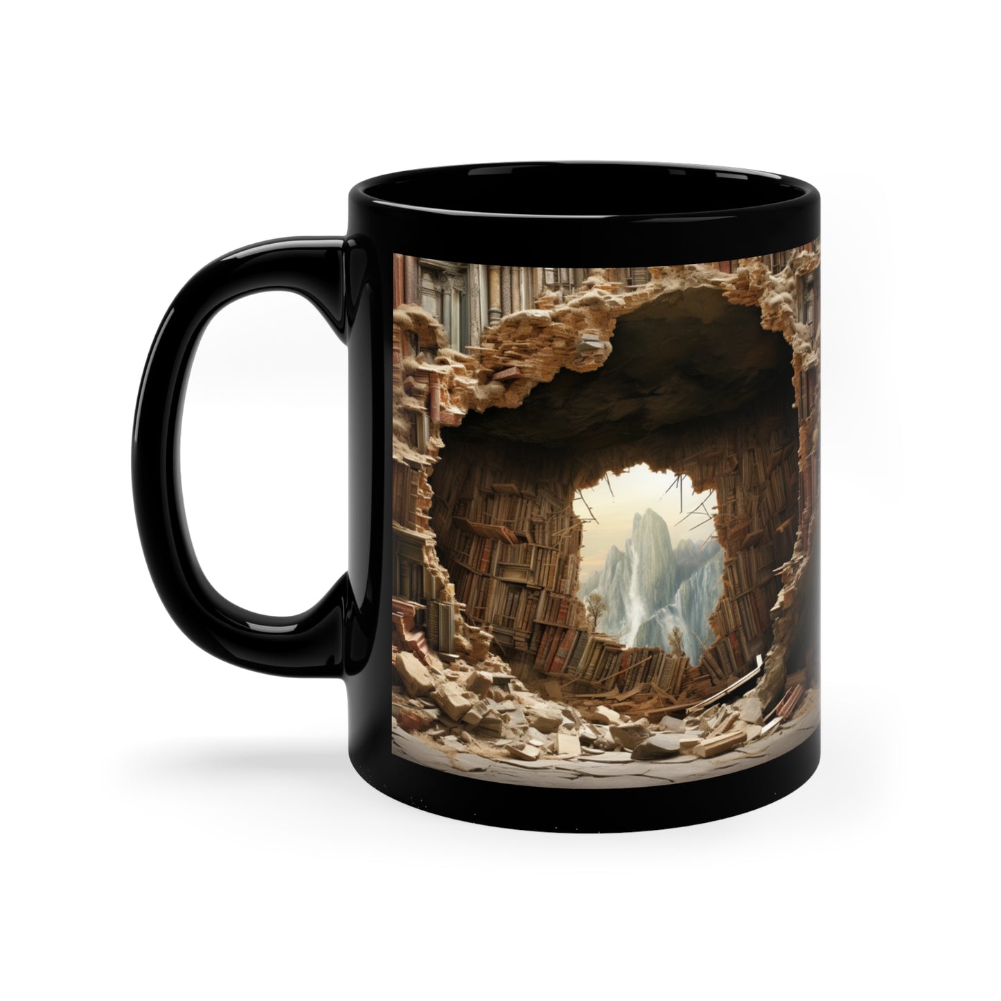 AMAZING LIBRARIES 3D MUGS #5 - MUGSCITY - Free Shipping