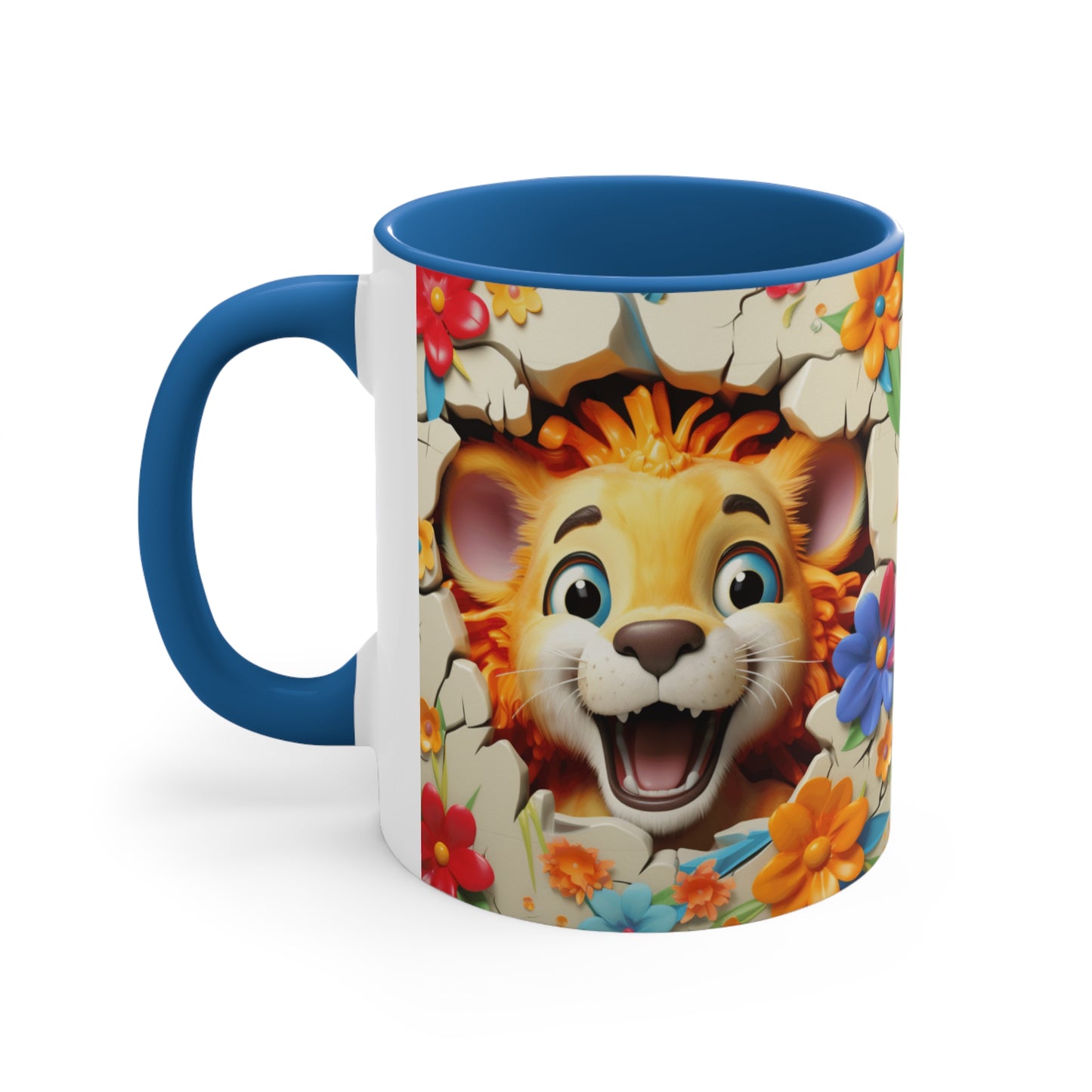 LION MUG - CHILDREN COLLECTION - MUGSCITY - Free Shipping