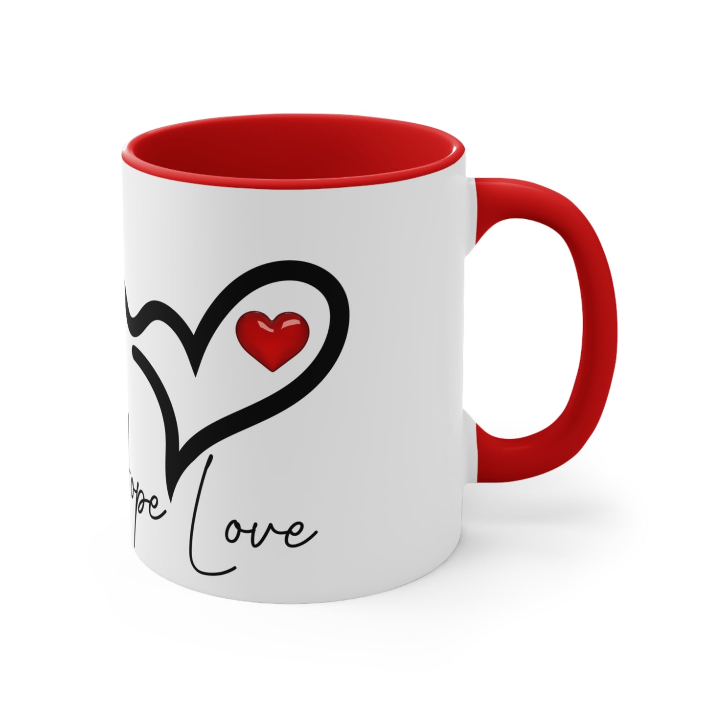 FAITH, HOPE LOVE MUG - MUGSCITY - Free Shipping