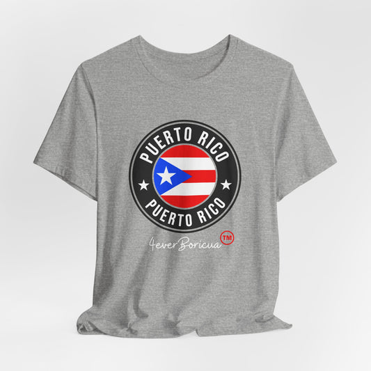 PUERTO RICO SEAL WITH FLAG Unisex Shirt 4everBoricua™️