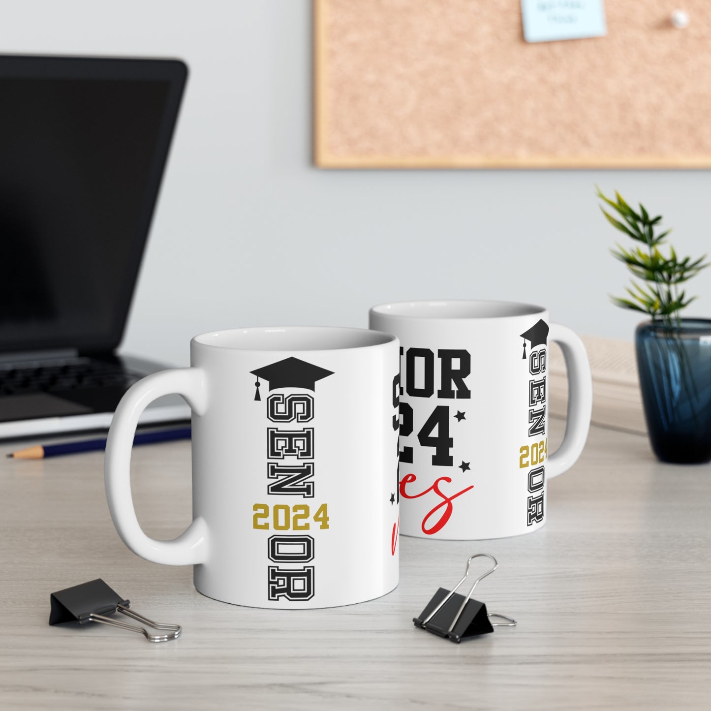 SENIOR 2024 VIBES MUG - MUGSCITY - Free Shipping