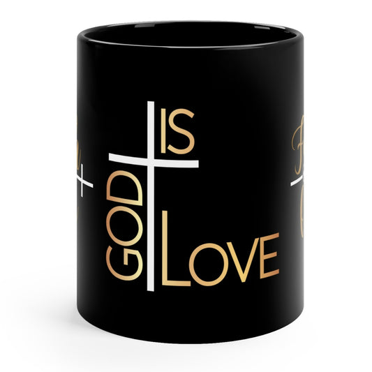GOD IS LOVE - FAITH OVER FEAR MUG - Mugscity - Free Shipping