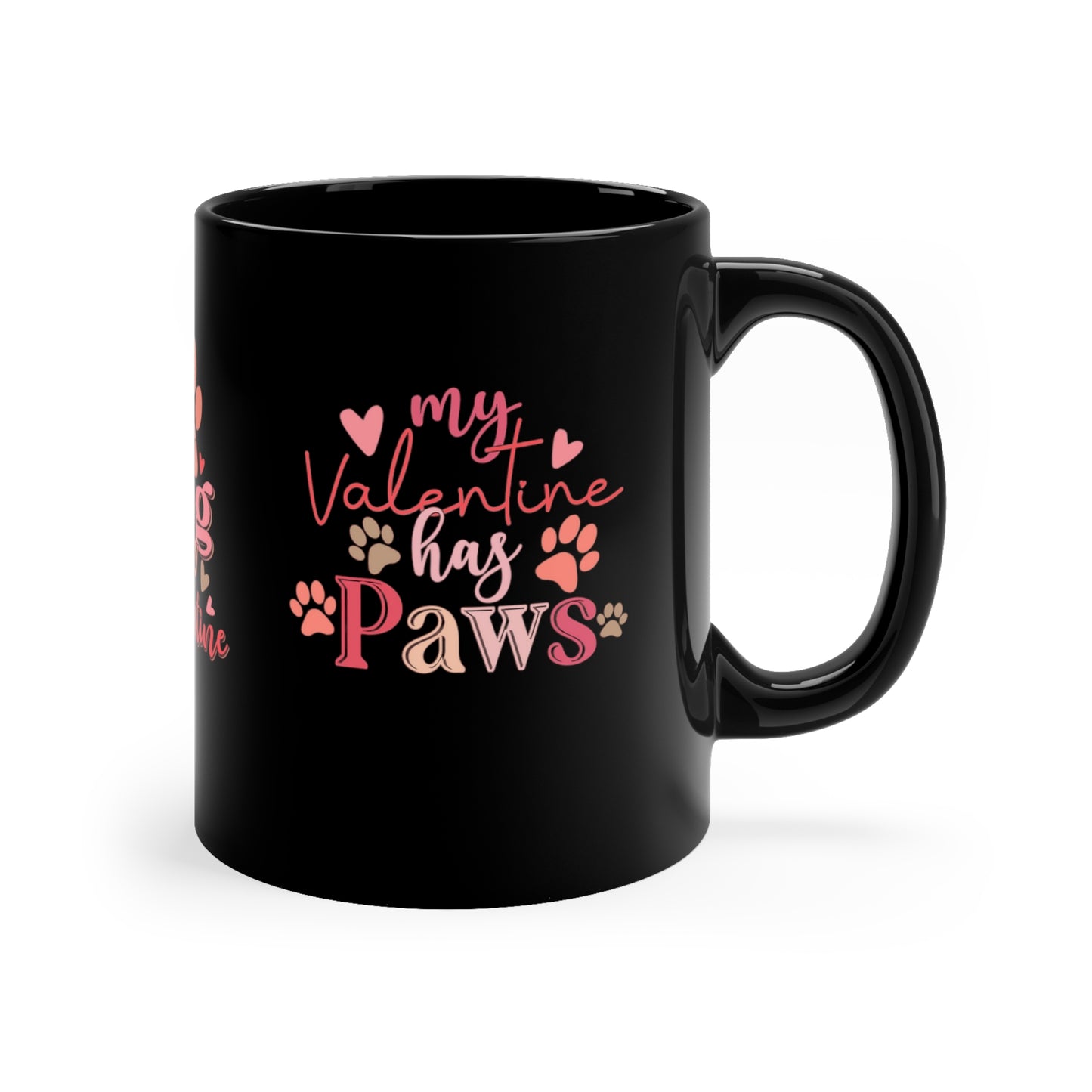 VALENTINE DOG MUG - My Dog is my Valentine Coffee Mug - Mugscity