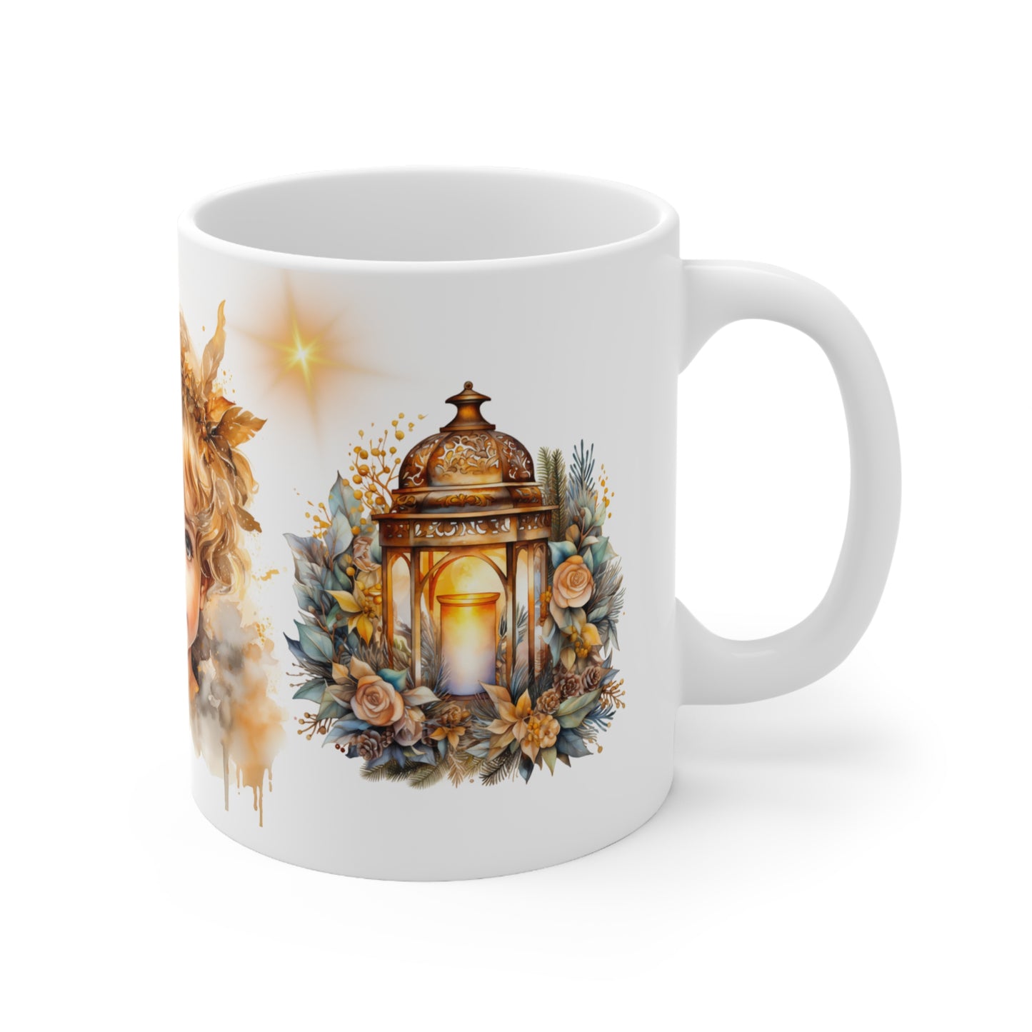 GOLDEN CHRISTMAS MUG - MUGSCITY - Free Shipping