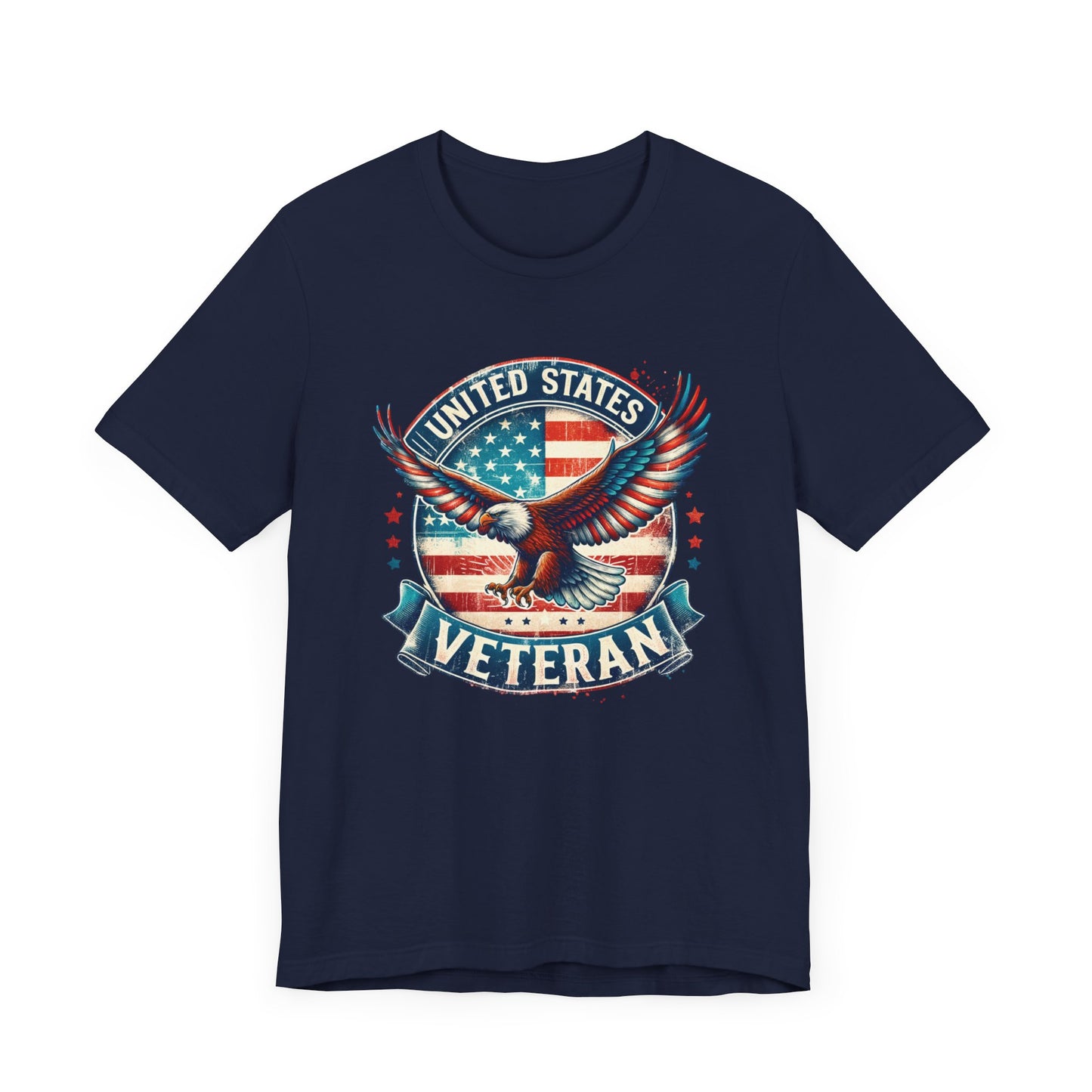 United States Unisex Navy Patriotic Veteran Eagle T-Shirt Shirt Tee Free Shipping!